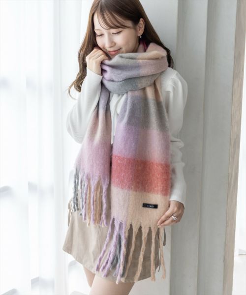 clear≪再入荷≫フリンジボリュームマフラー[CL8774] | レディース