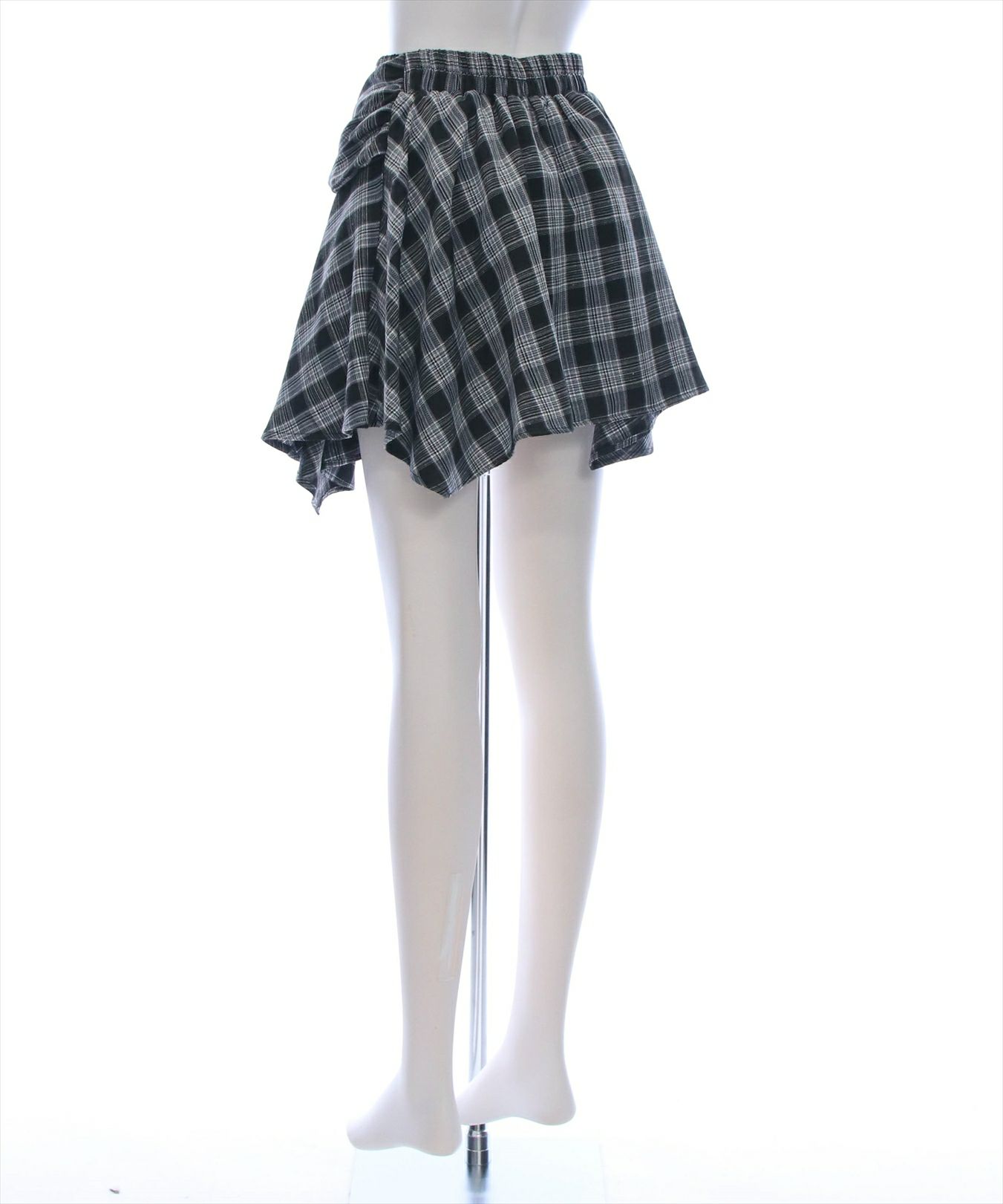 clear チェック柄ラップ風スカート[CL8913] | レディースファッション