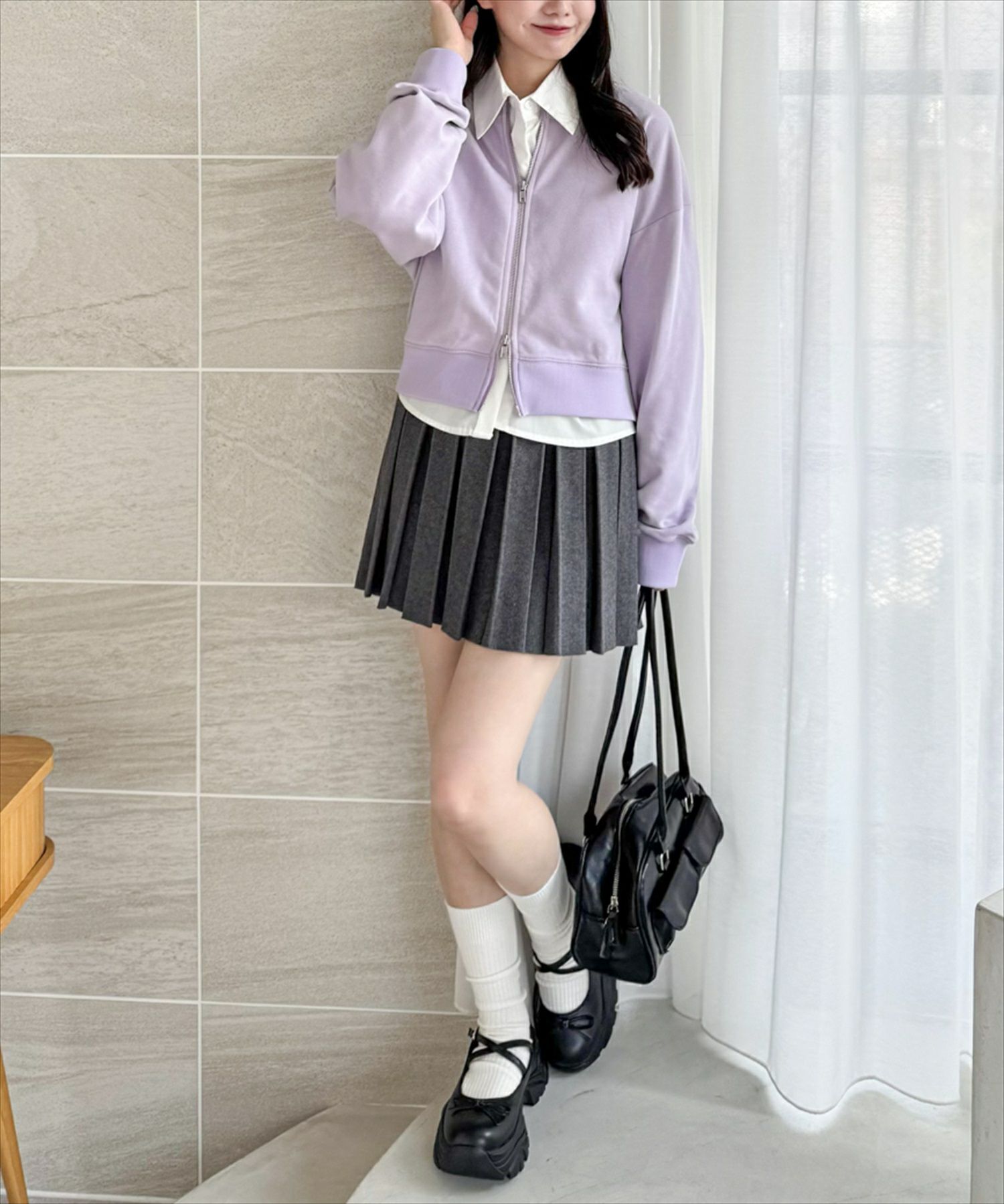 153cm/ラベンダー着用