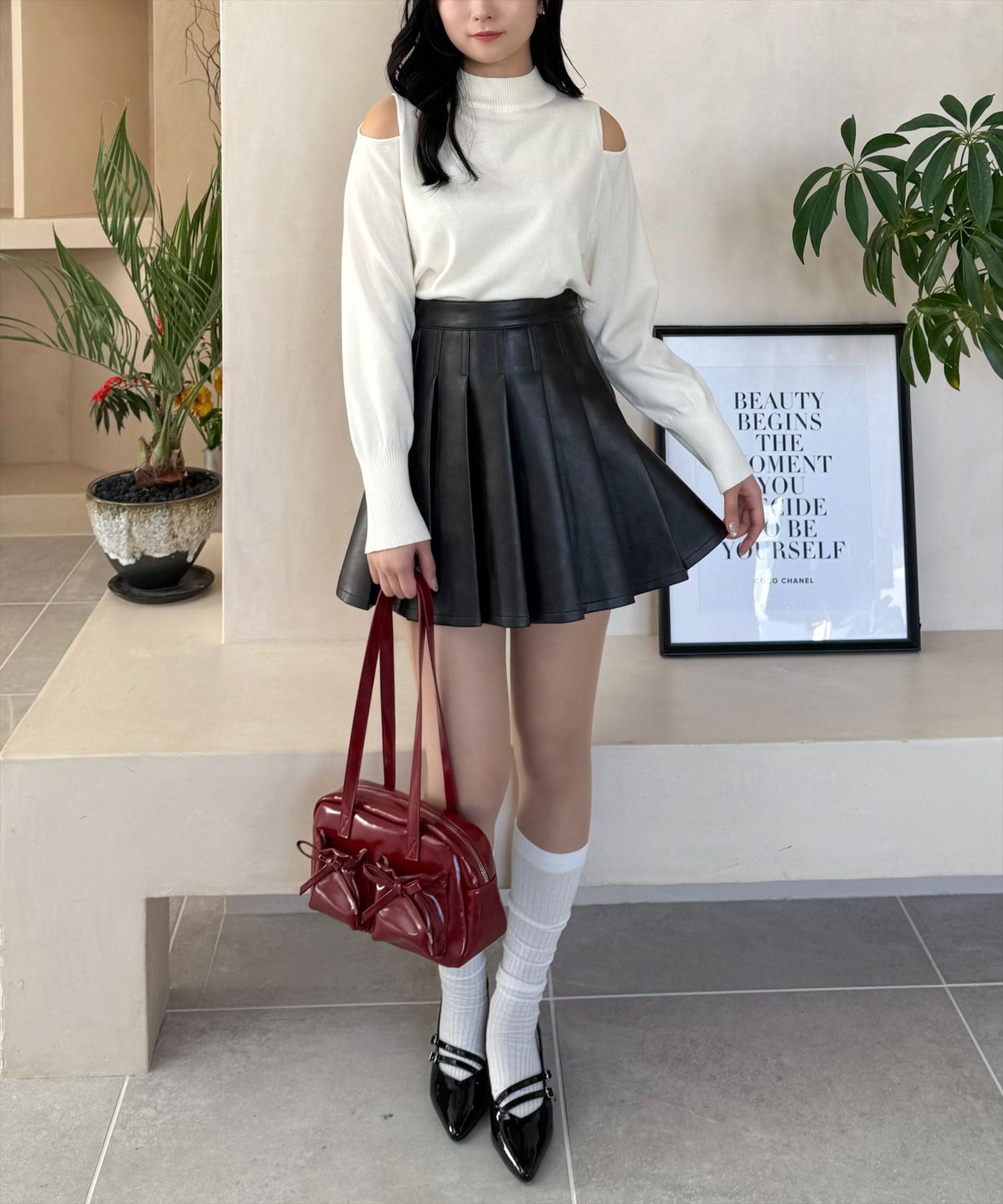 161㎝/アイボリー