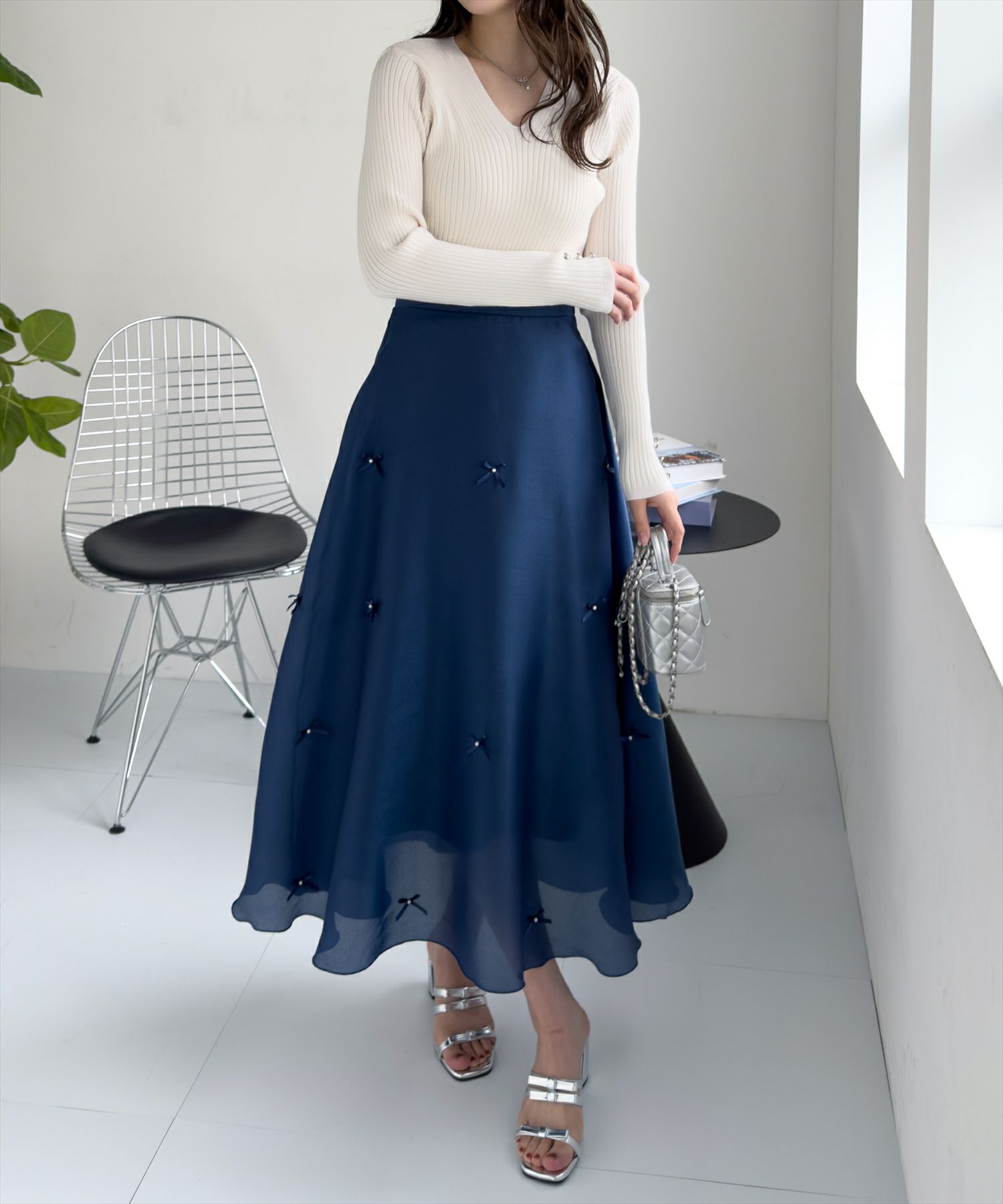 161㎝/アイボリー