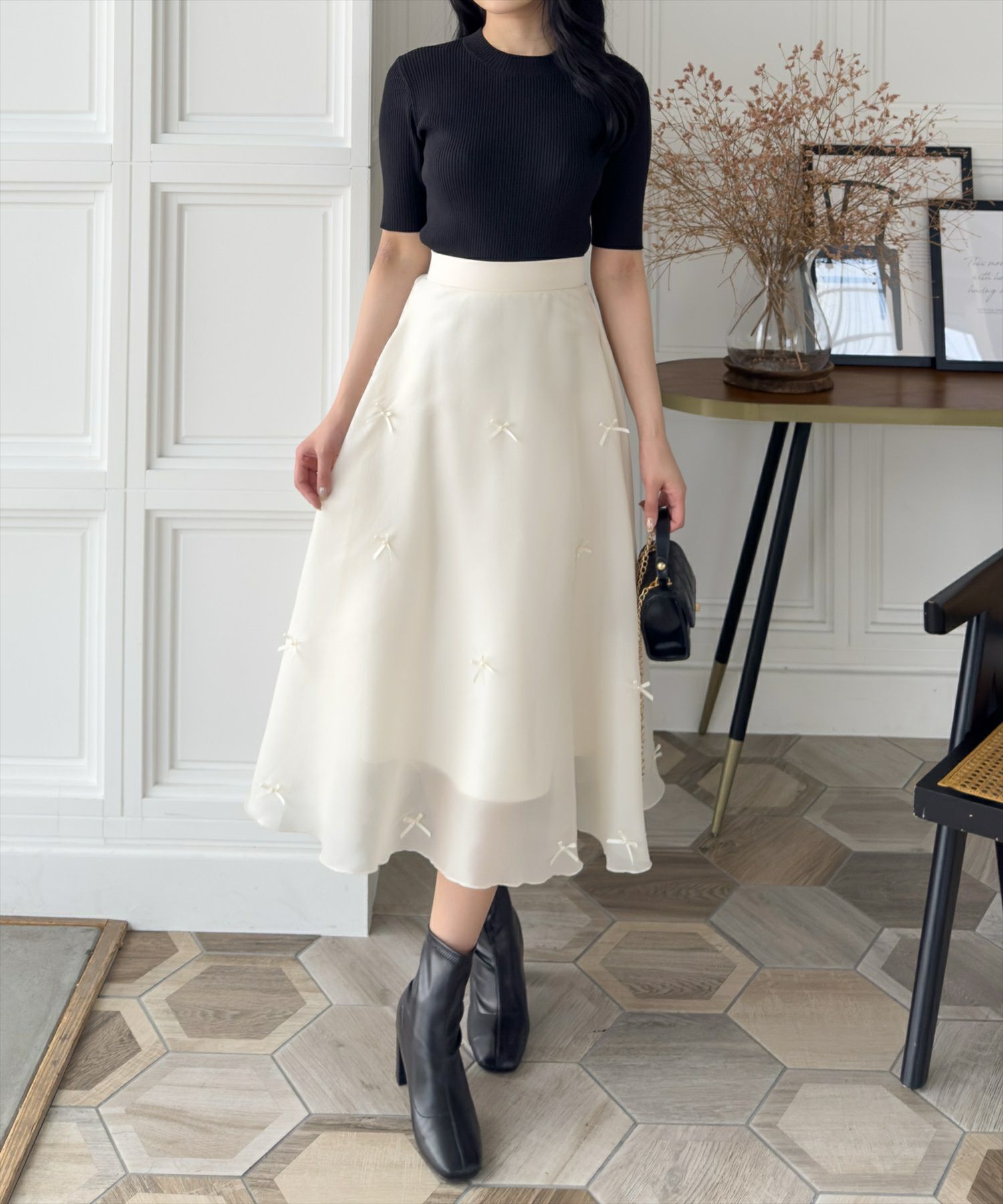 162㎝/アイボリー