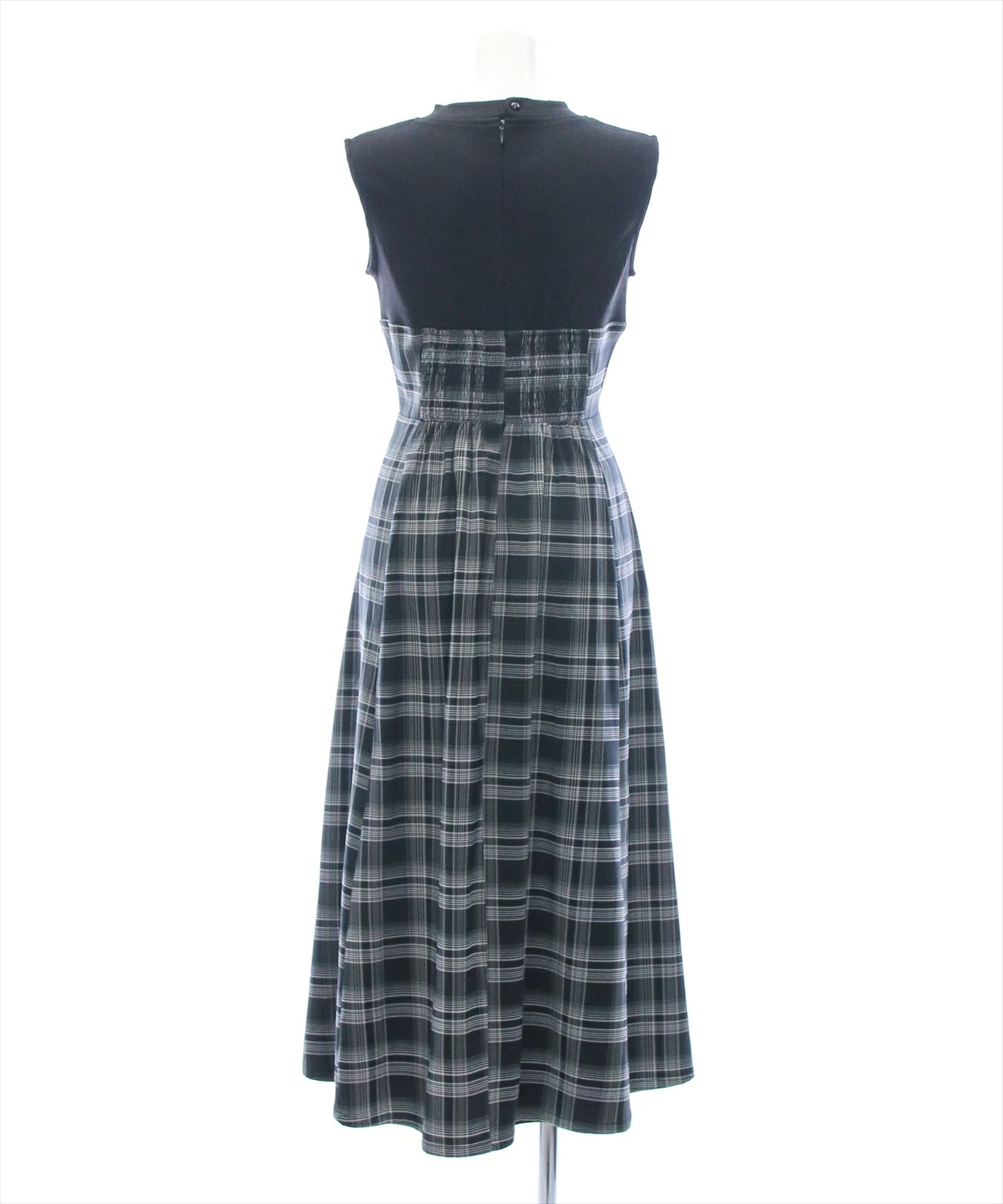希少 マルニ 上質 ウール ドッキング ノースリーブ チェック ワンピース 38 希少 マルニ 上質 ウール ドッキング ノースリーブ チェック ワンピース 38