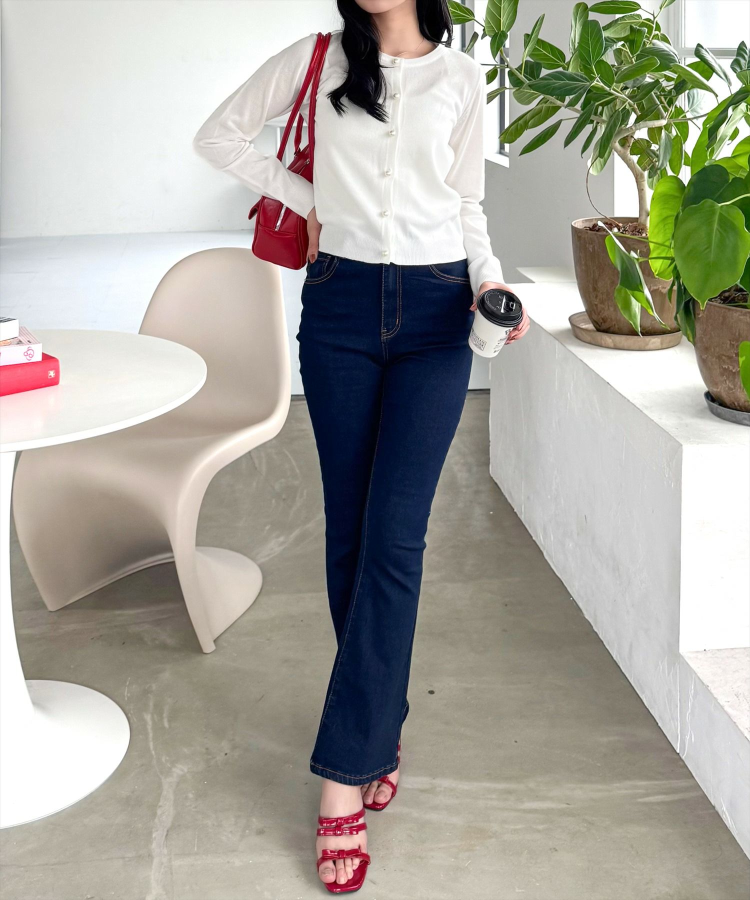 162㎝/オフホワイト