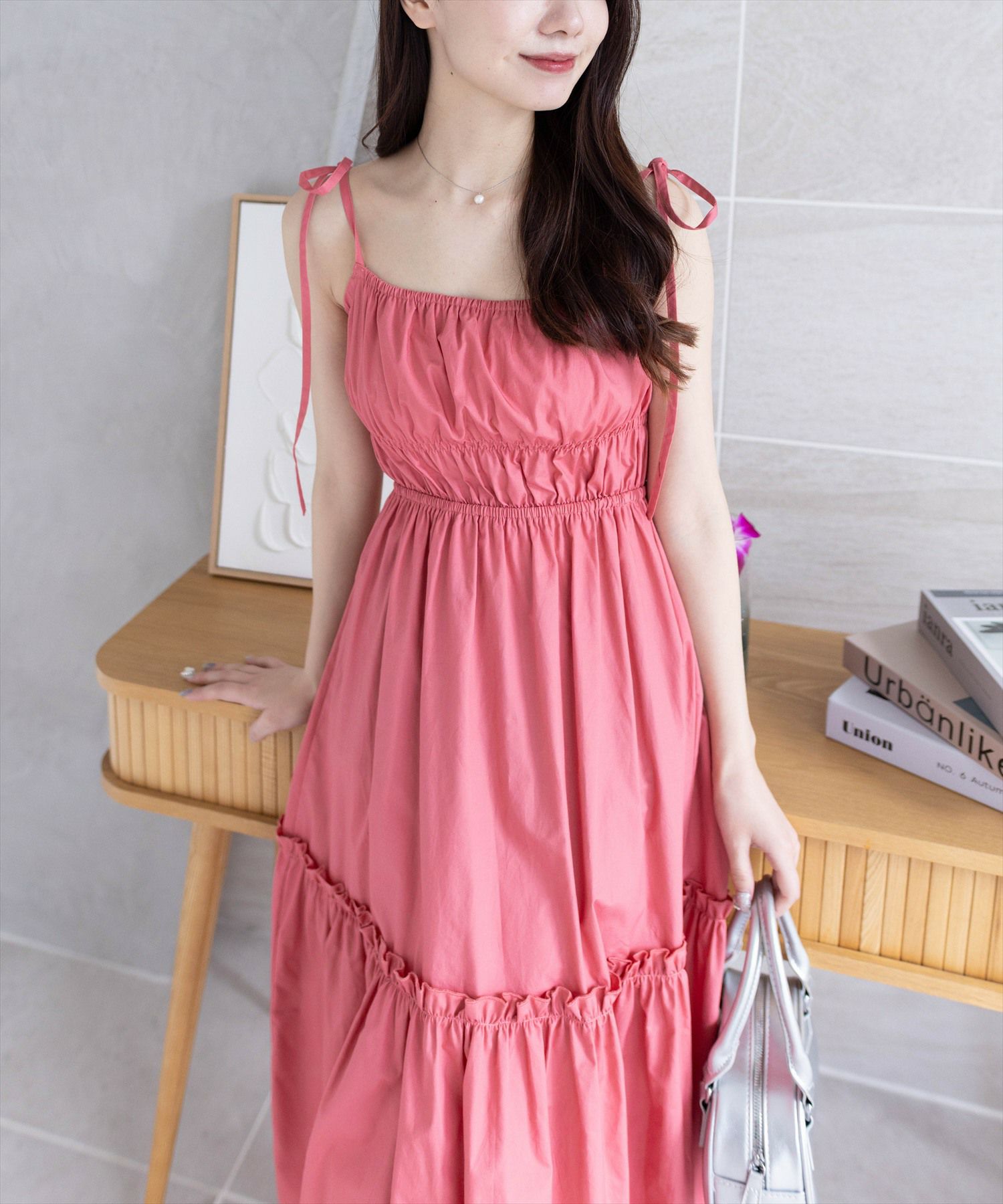 153cm/ピンク着用