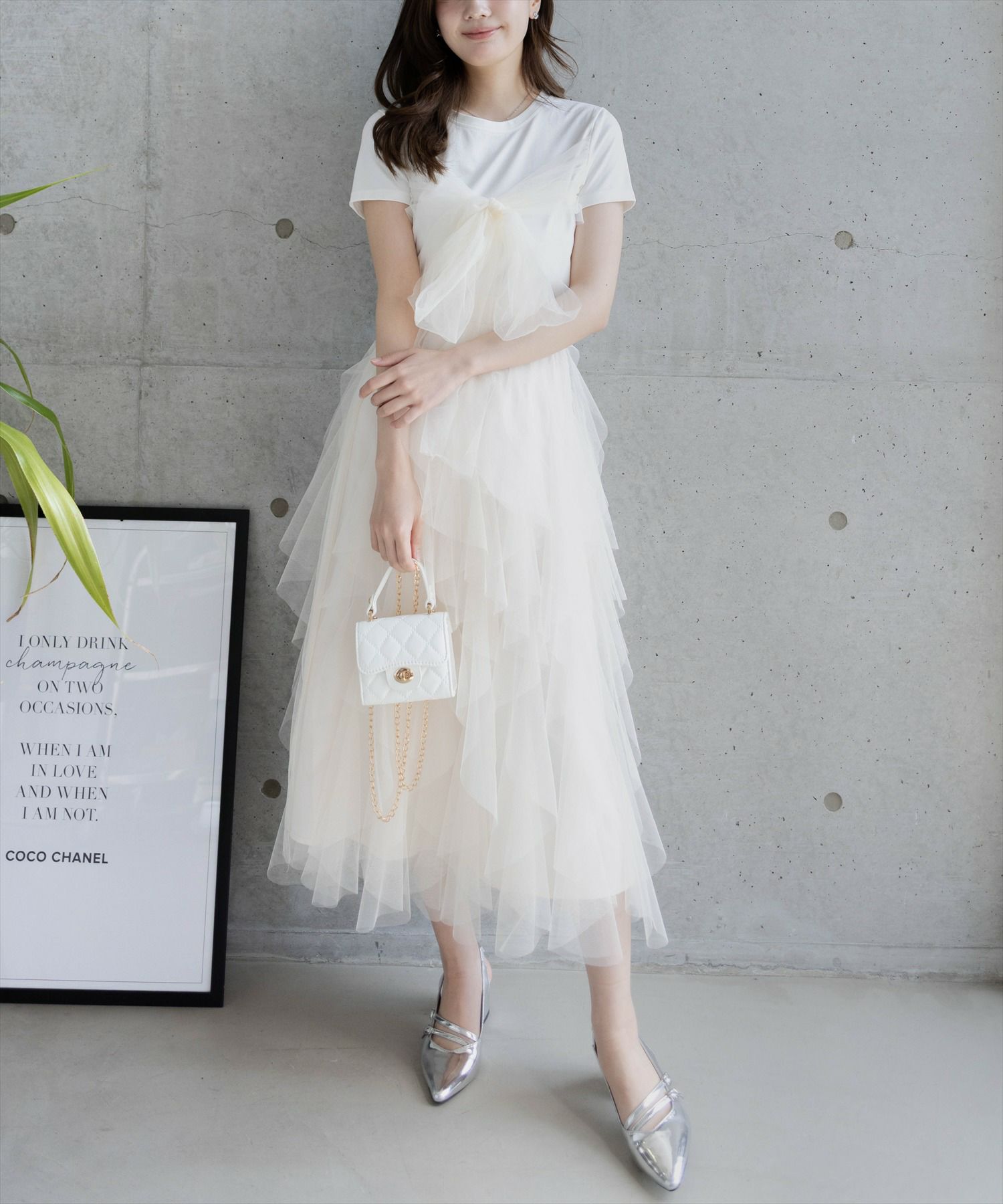 161cm/アイボリー