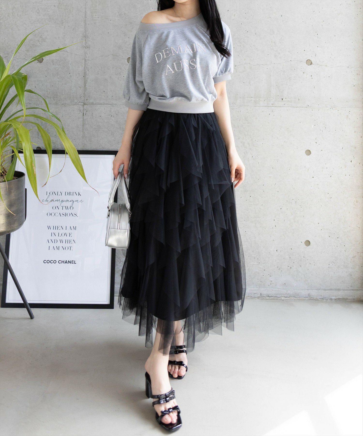 162cm/ブラック