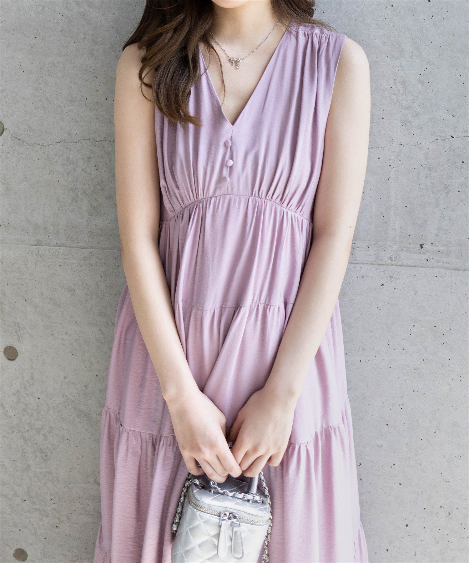 161cm/ラベンダー着用