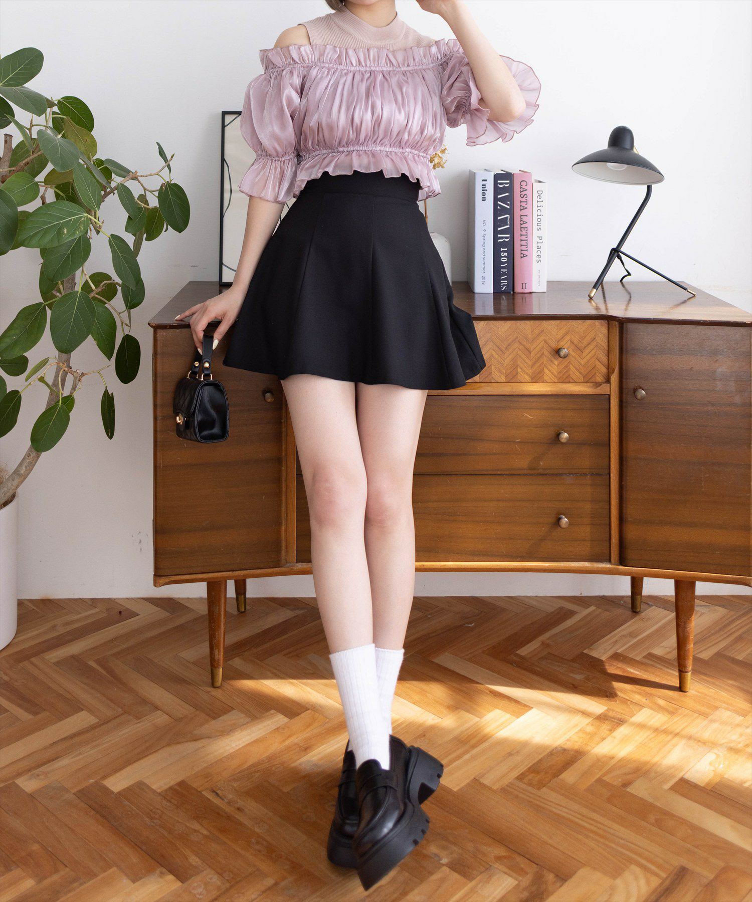 160cm/ピンク着用