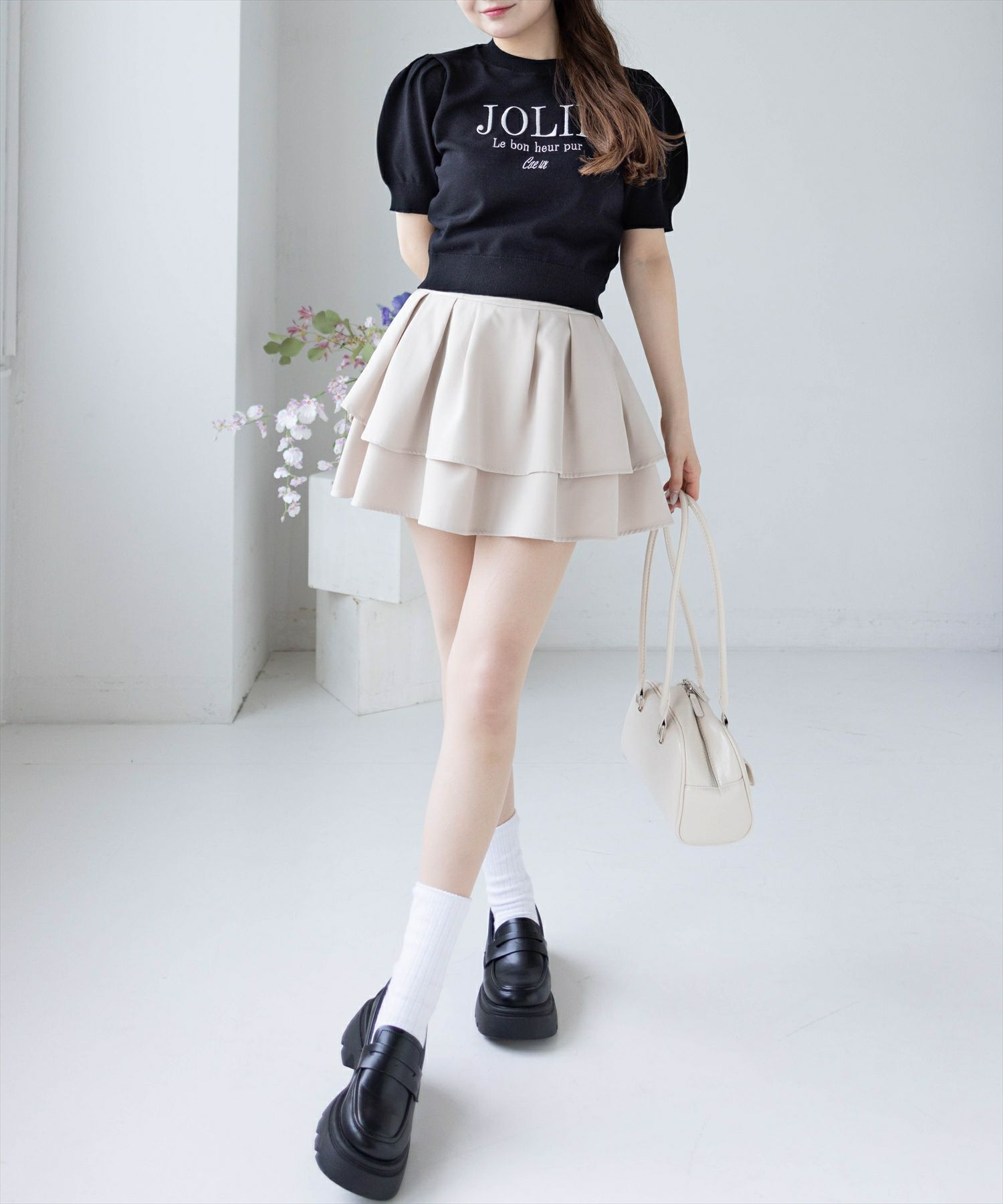 160cm/ブラック着用