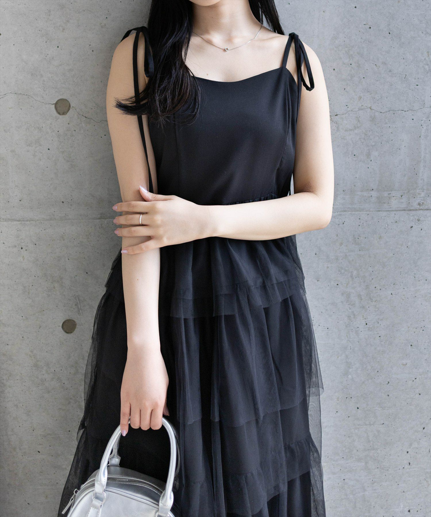 162cm/ブラック着用