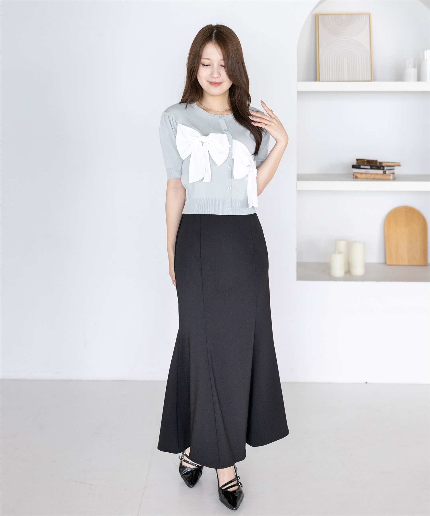 160cm/ブラック S着用