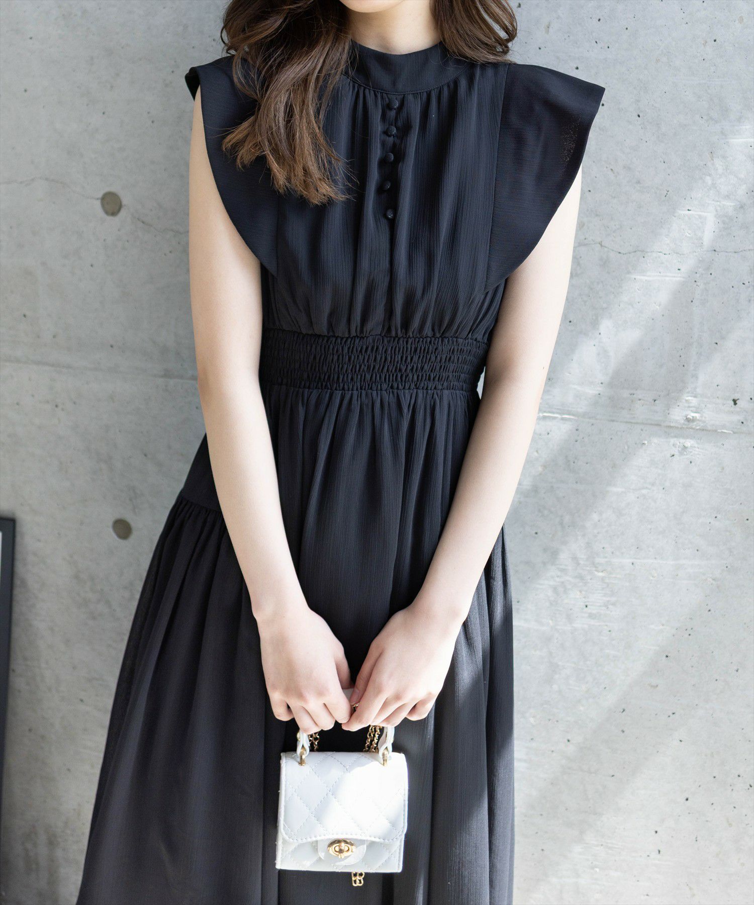 161cm/ブラック着用