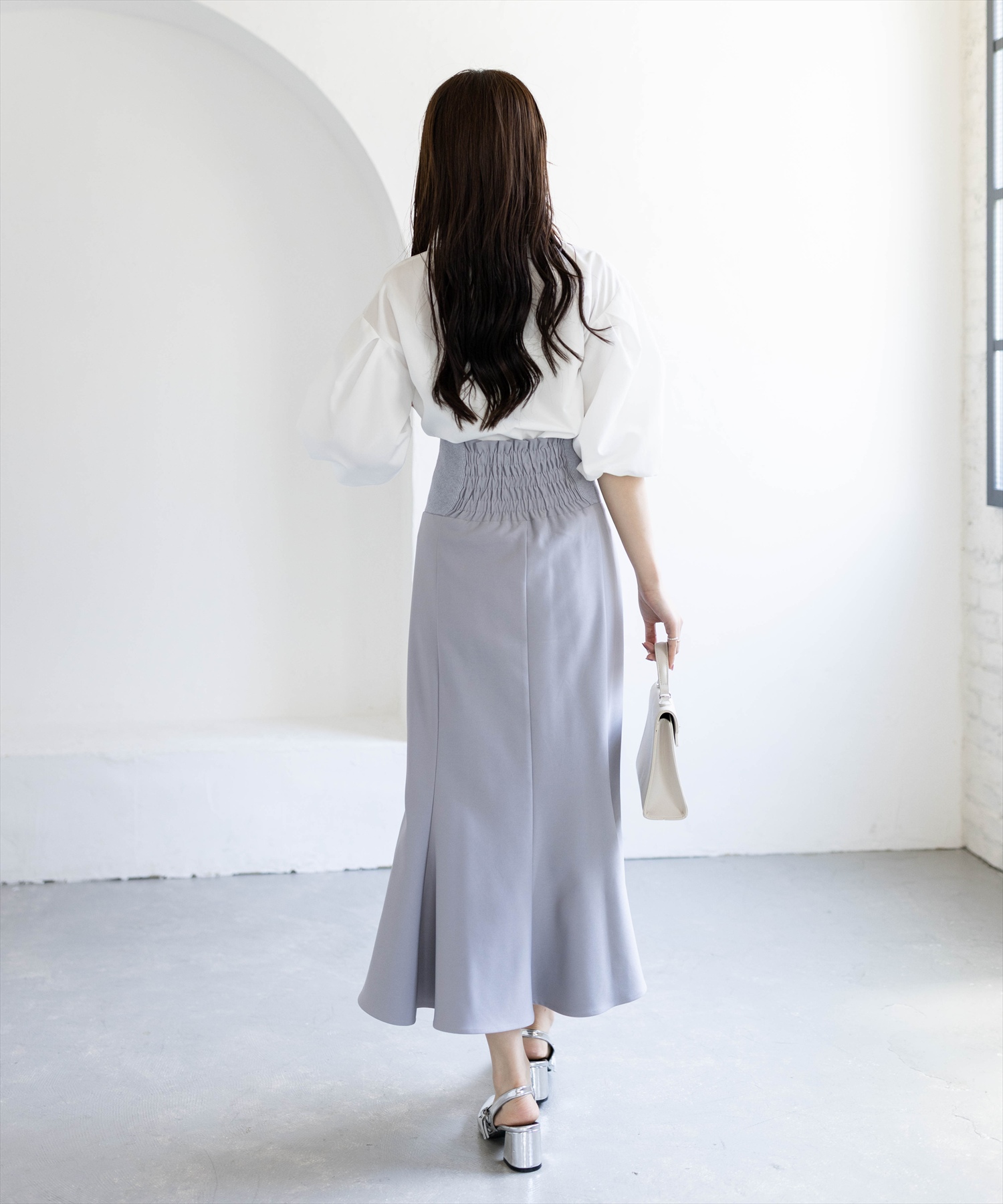 165cm/ブラウン着用