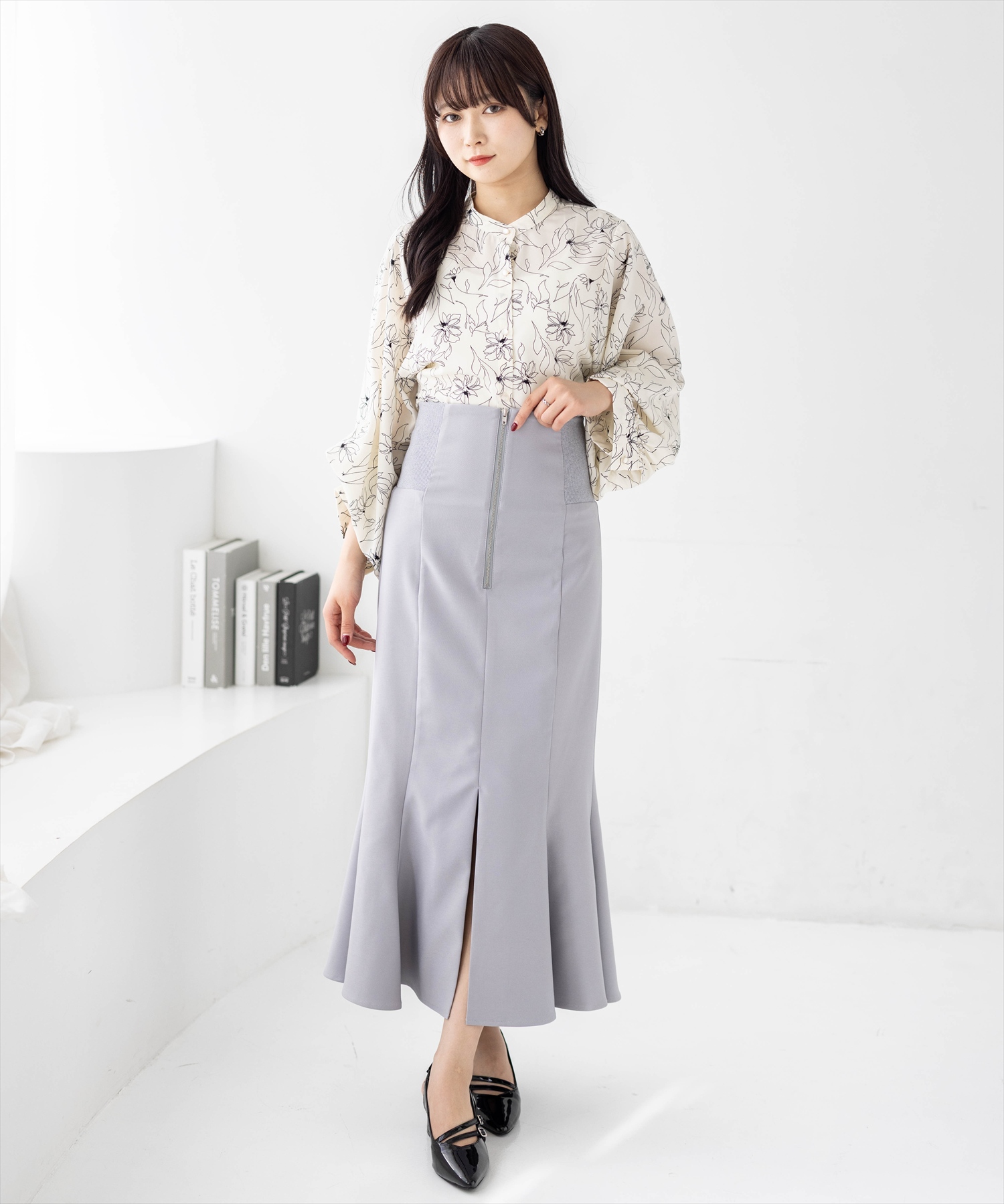 165cm/ブラック F着用