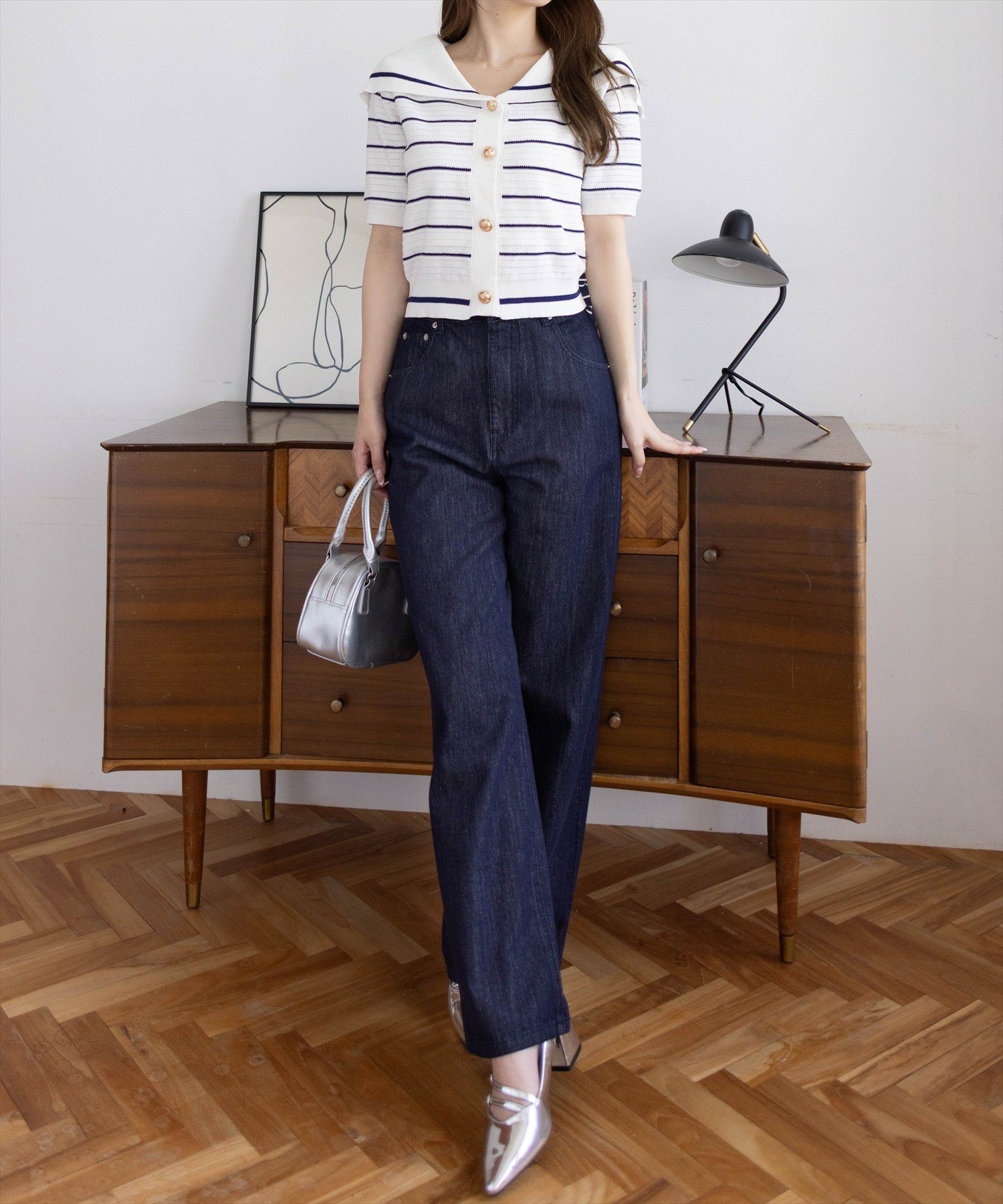 163cm/オフホワイト