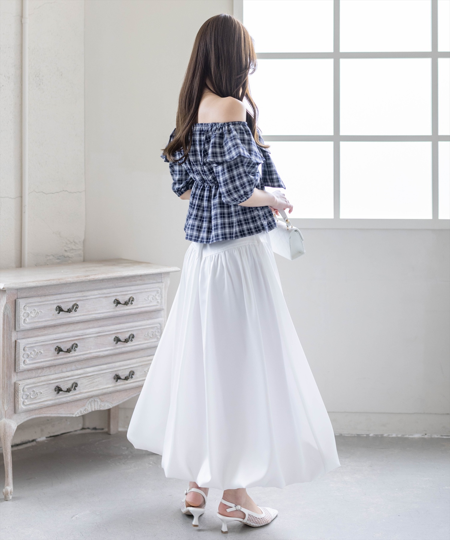 165cm/レッド着用