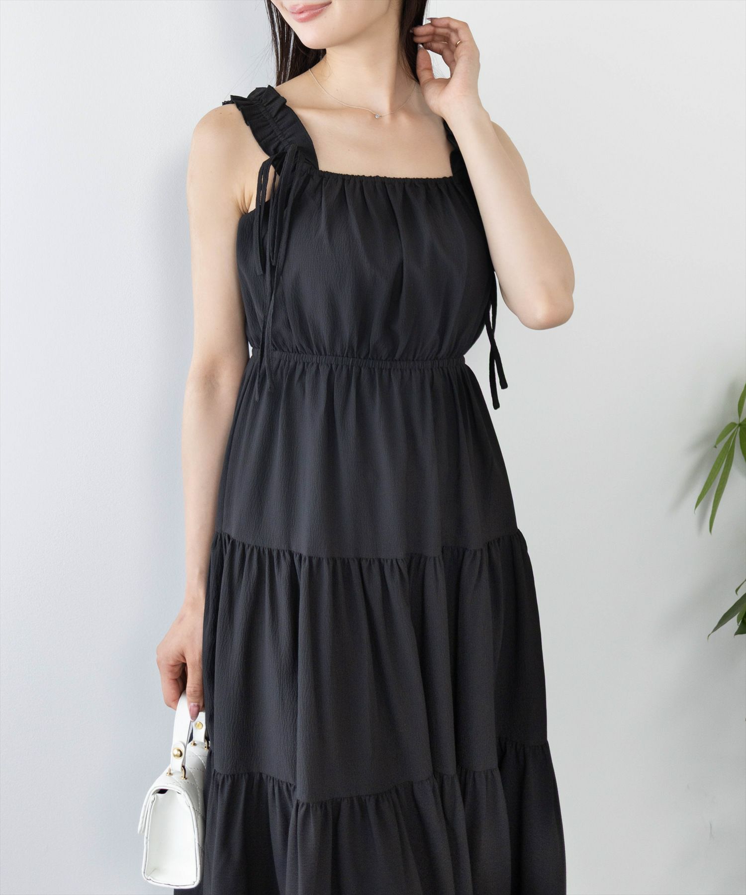 165cm/ブラック着用