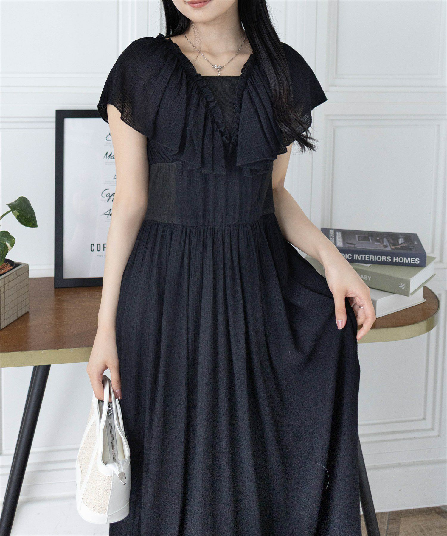 165cm/ブラック着用