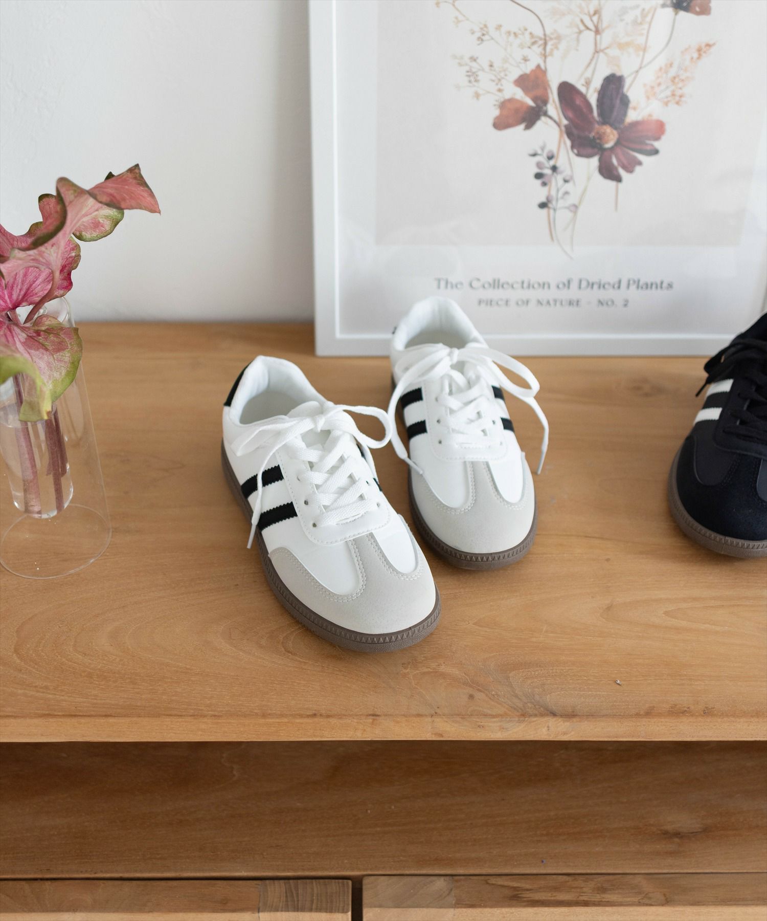 clear≪定番≫ダブルラインスニーカー[ZA0031] | レディース