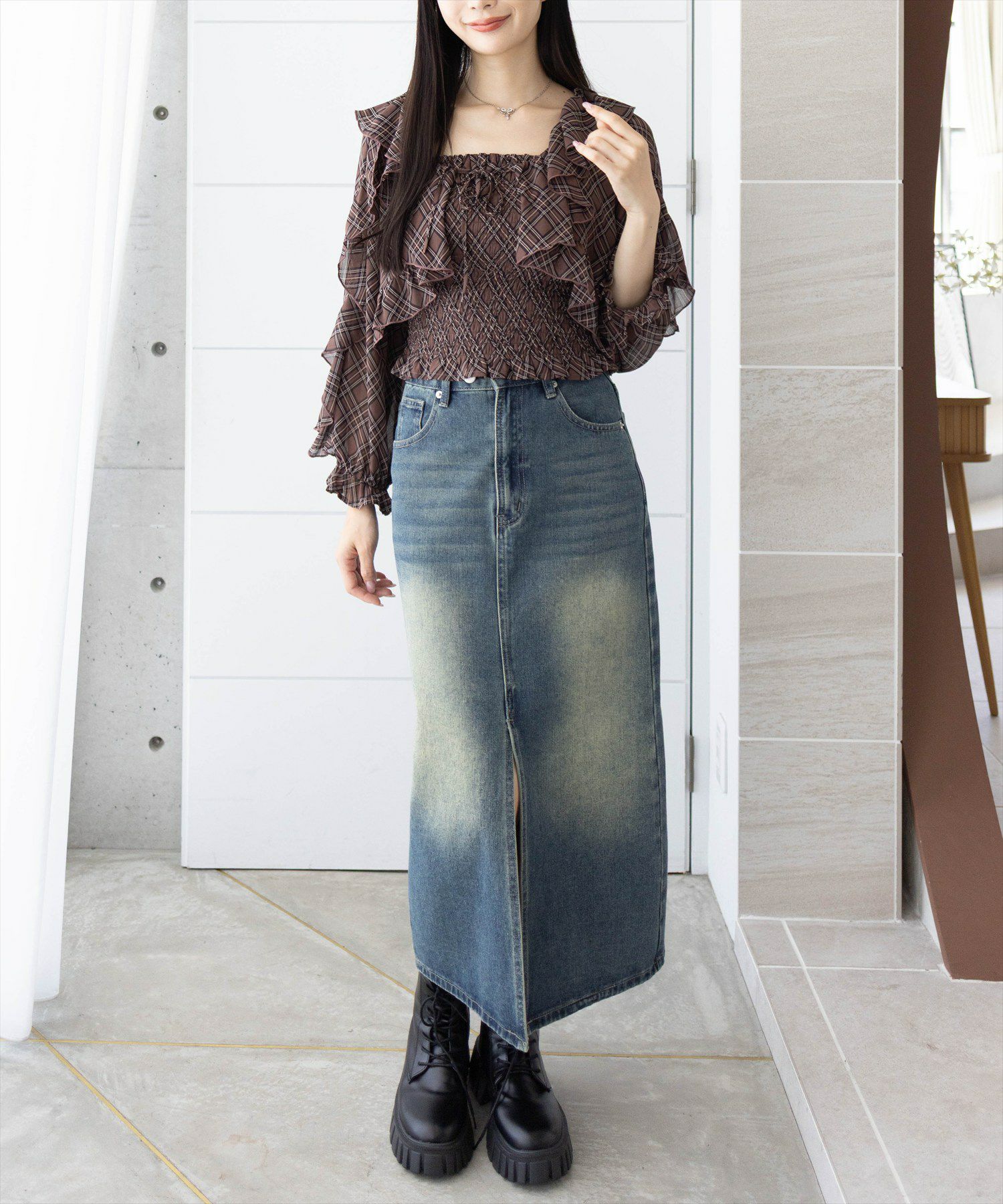 165㎝/ブラウン