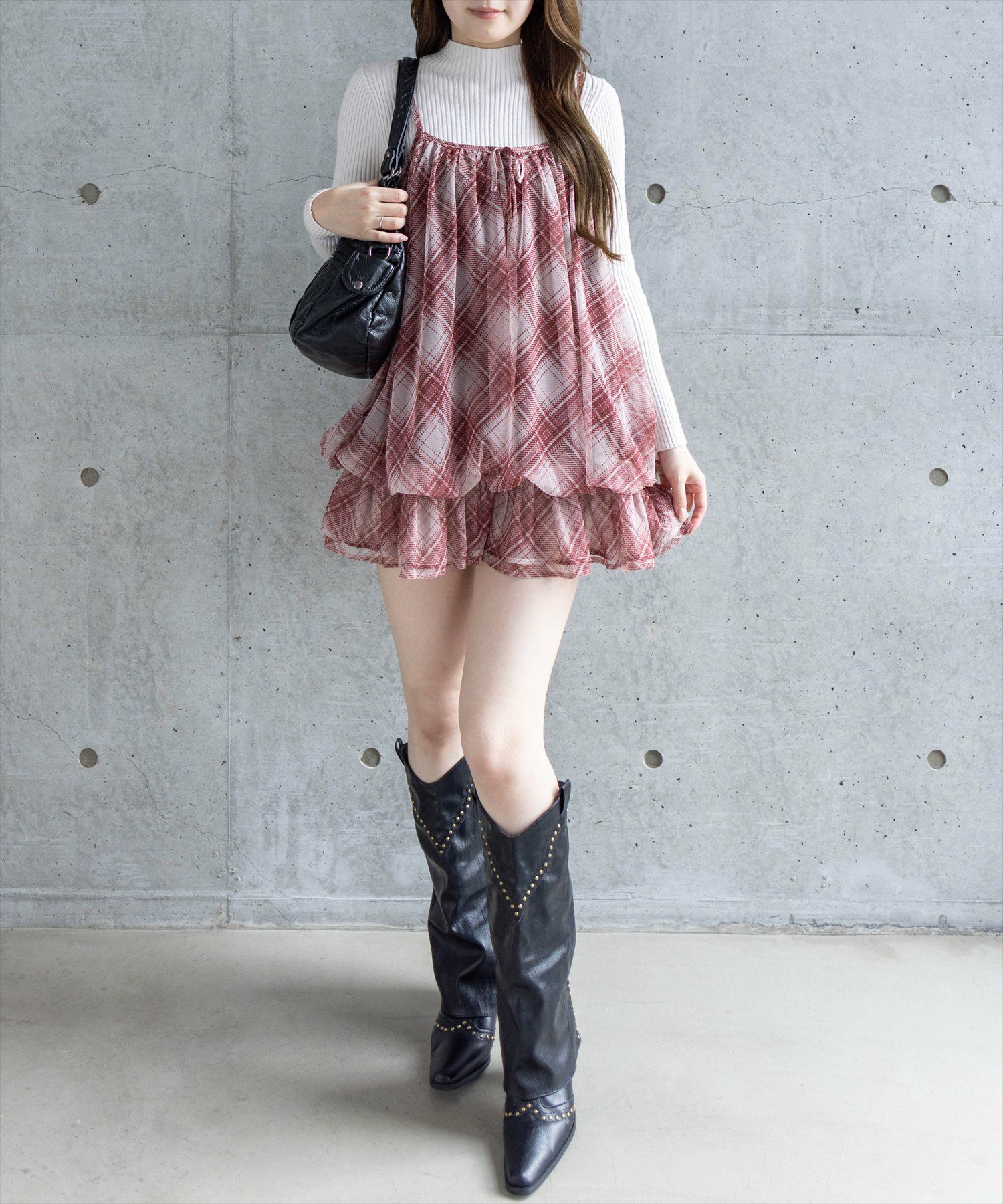 163㎝/レッド