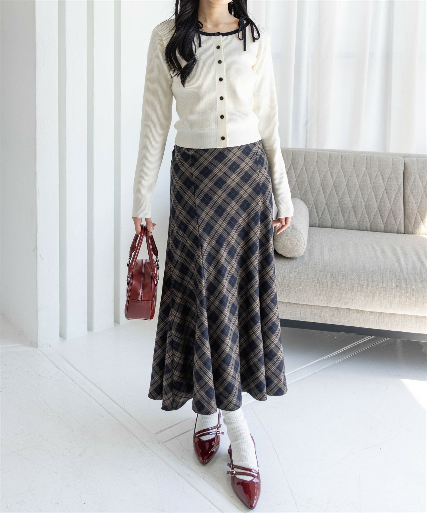 162㎝/アイボリー