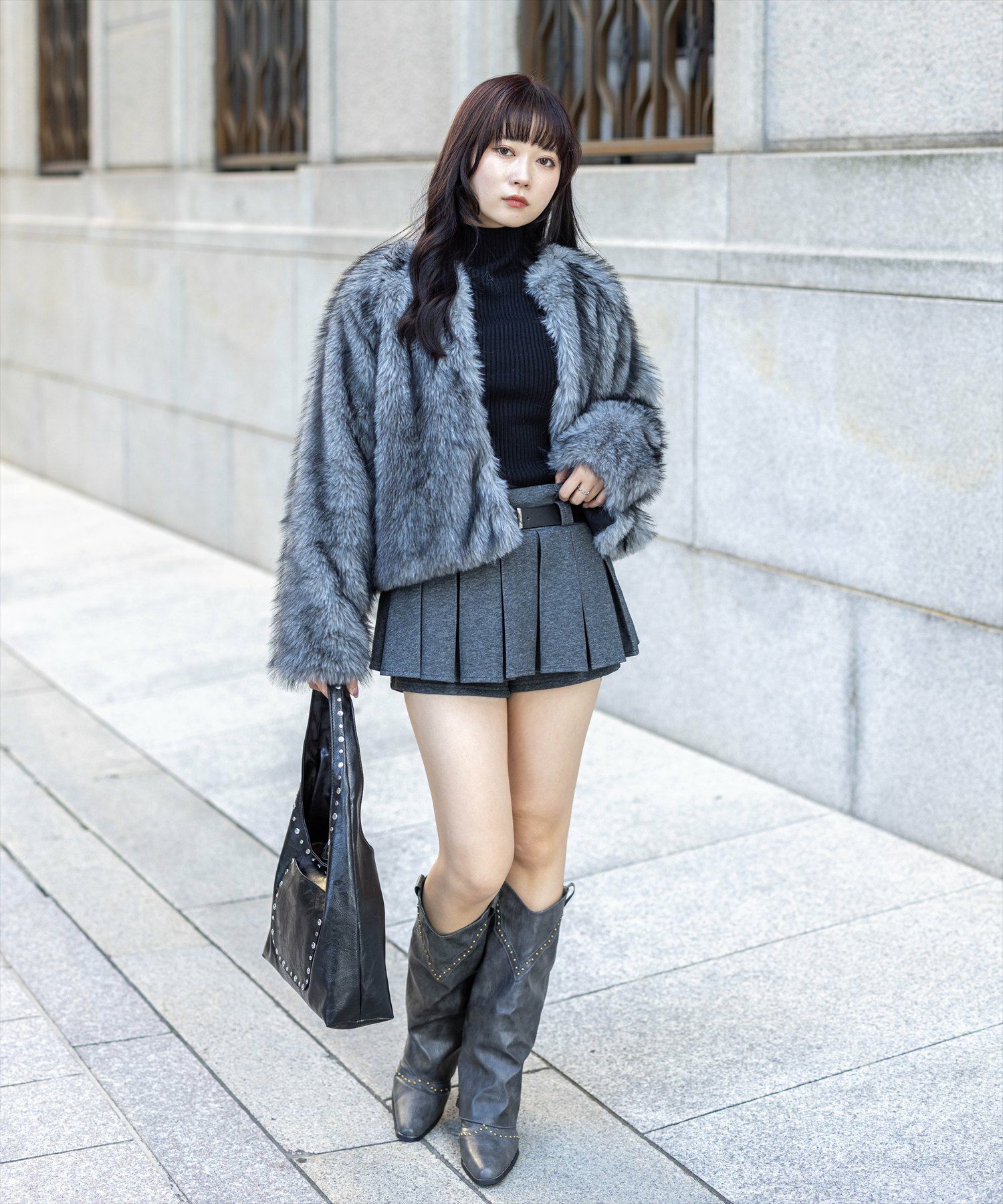 162㎝/グレー