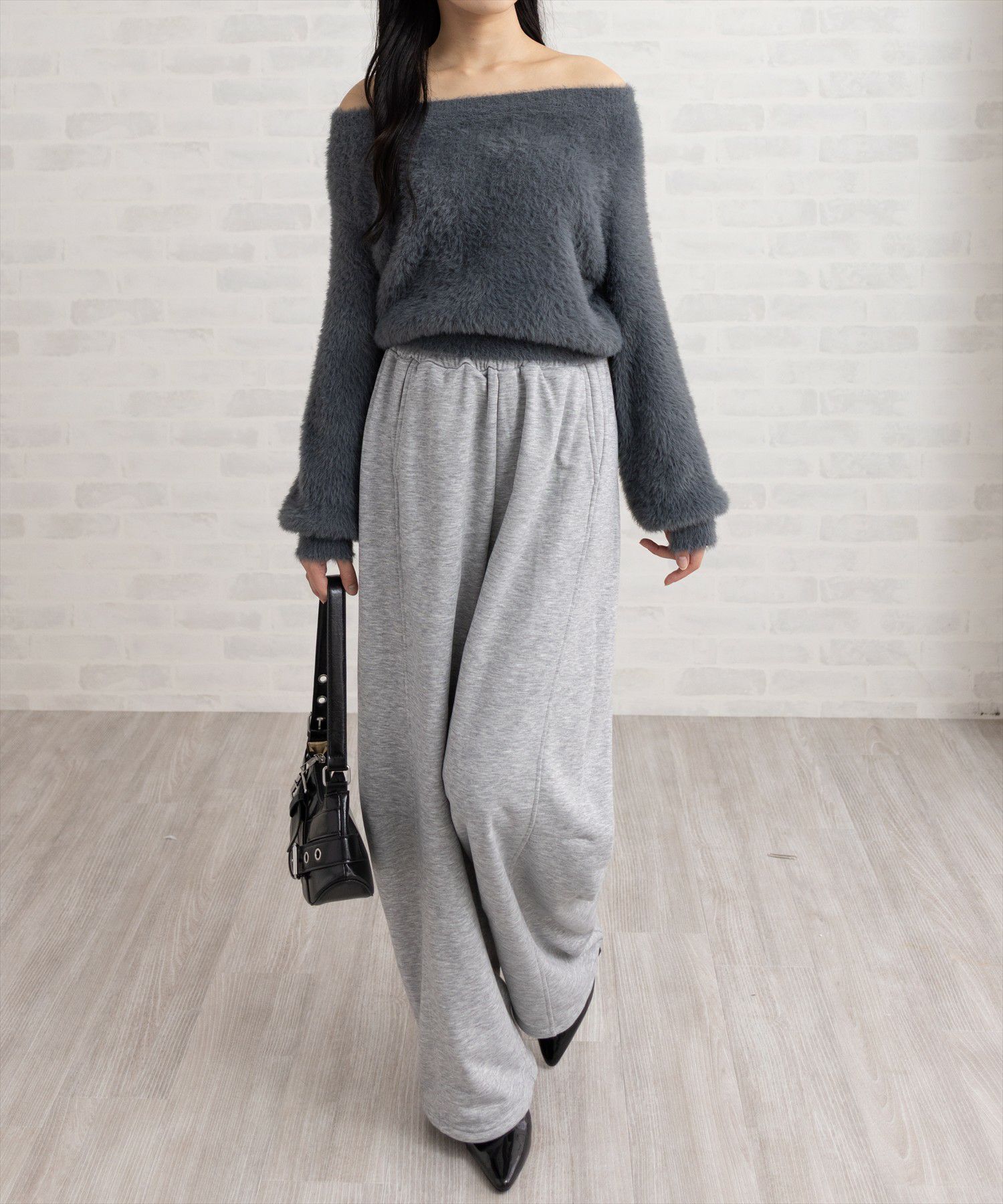 162cm/チャコールグレー