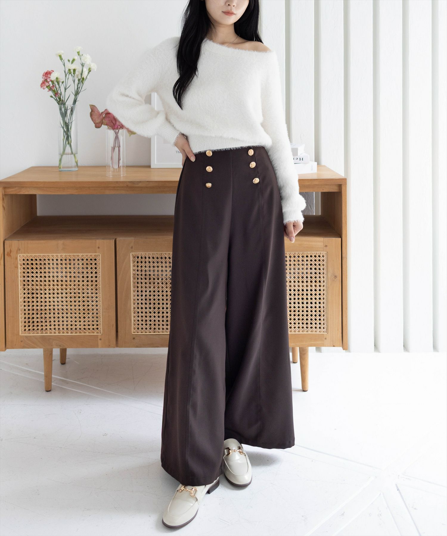 162cm/アイボリー