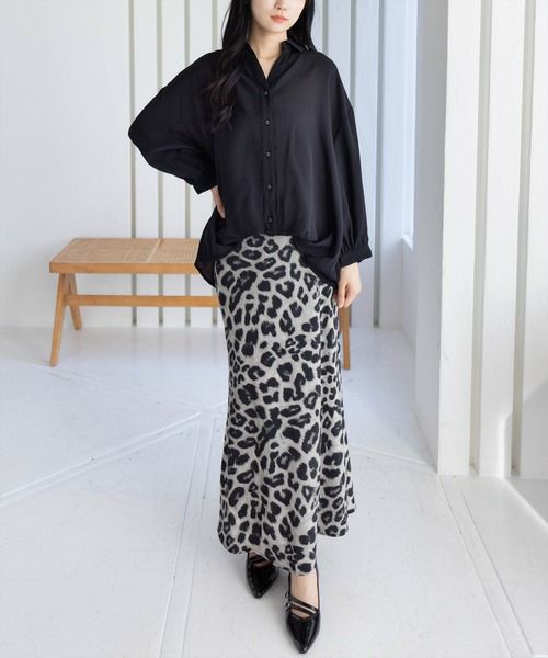 162cm/ブラック着用