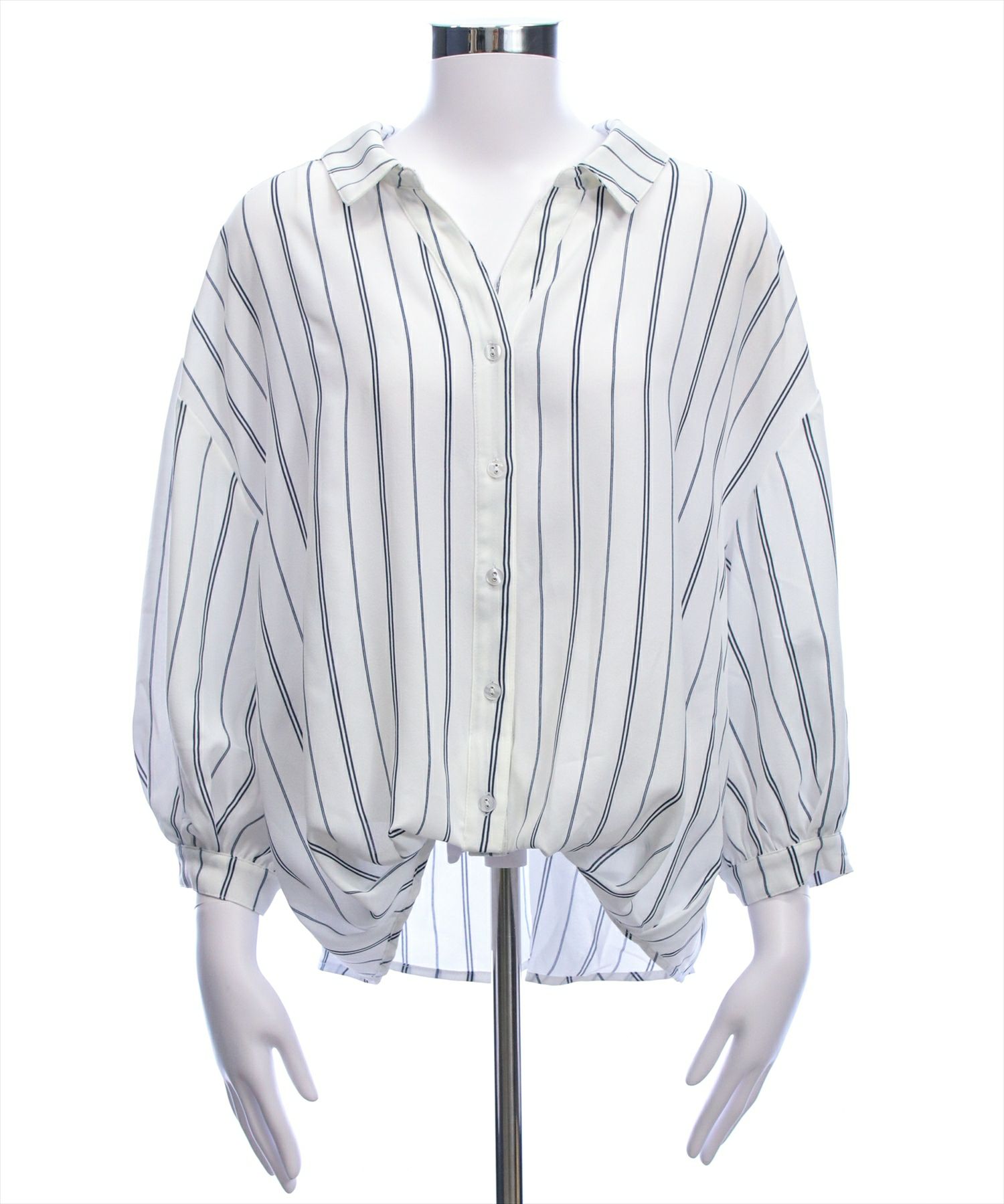 オフホワイトストライプ