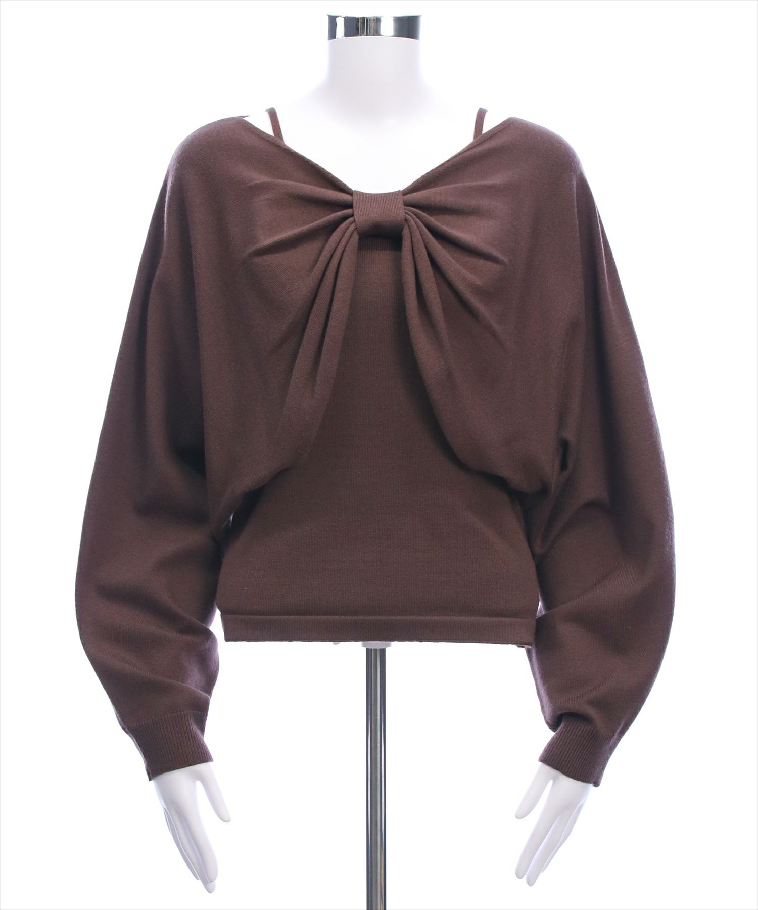 トップス CLN COLOR STITCHED SHIRRING TOPS｜TOPS(トップス)｜CLANE OFFICIAL