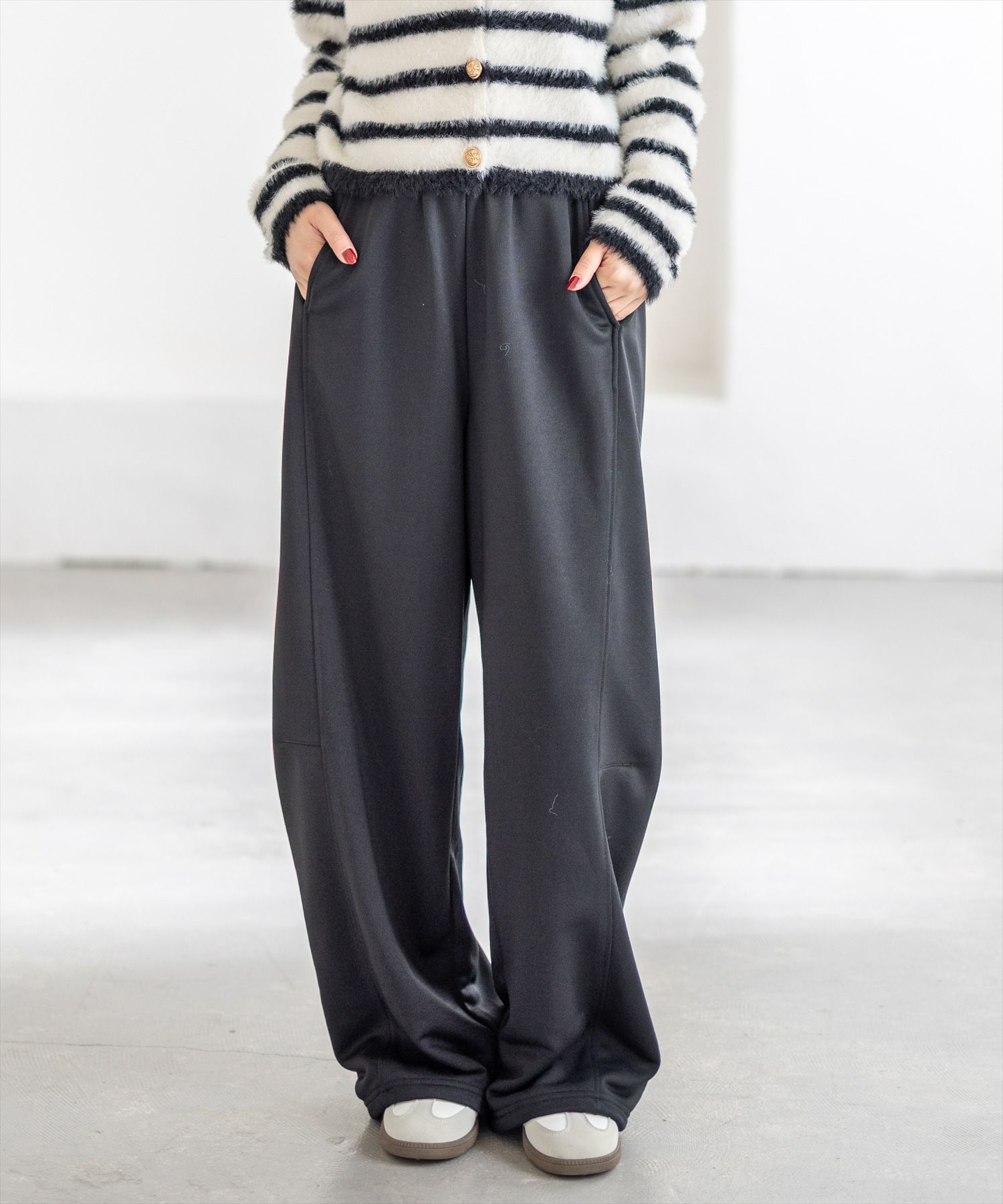 clear カーブスウェットパンツ[CL9398] | レディースファッション通販