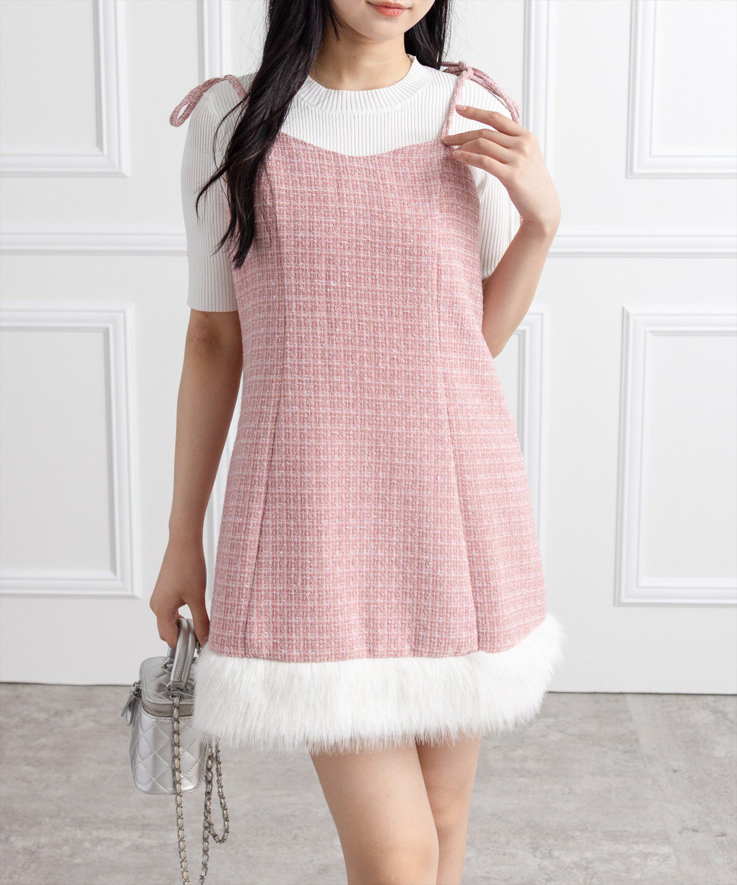 162cm/ピンク
