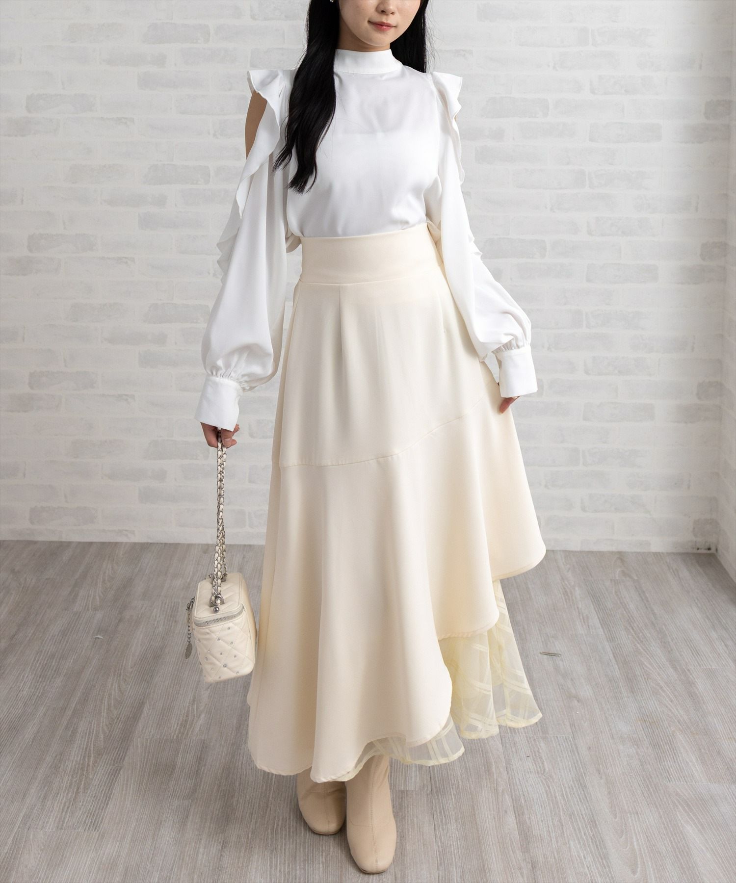 162㎝/アイボリー