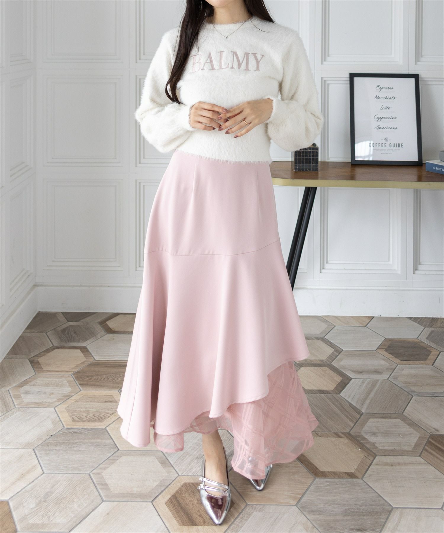 CLEAR BASIC≪AW新作/新色追加≫シアーチェックドッキング