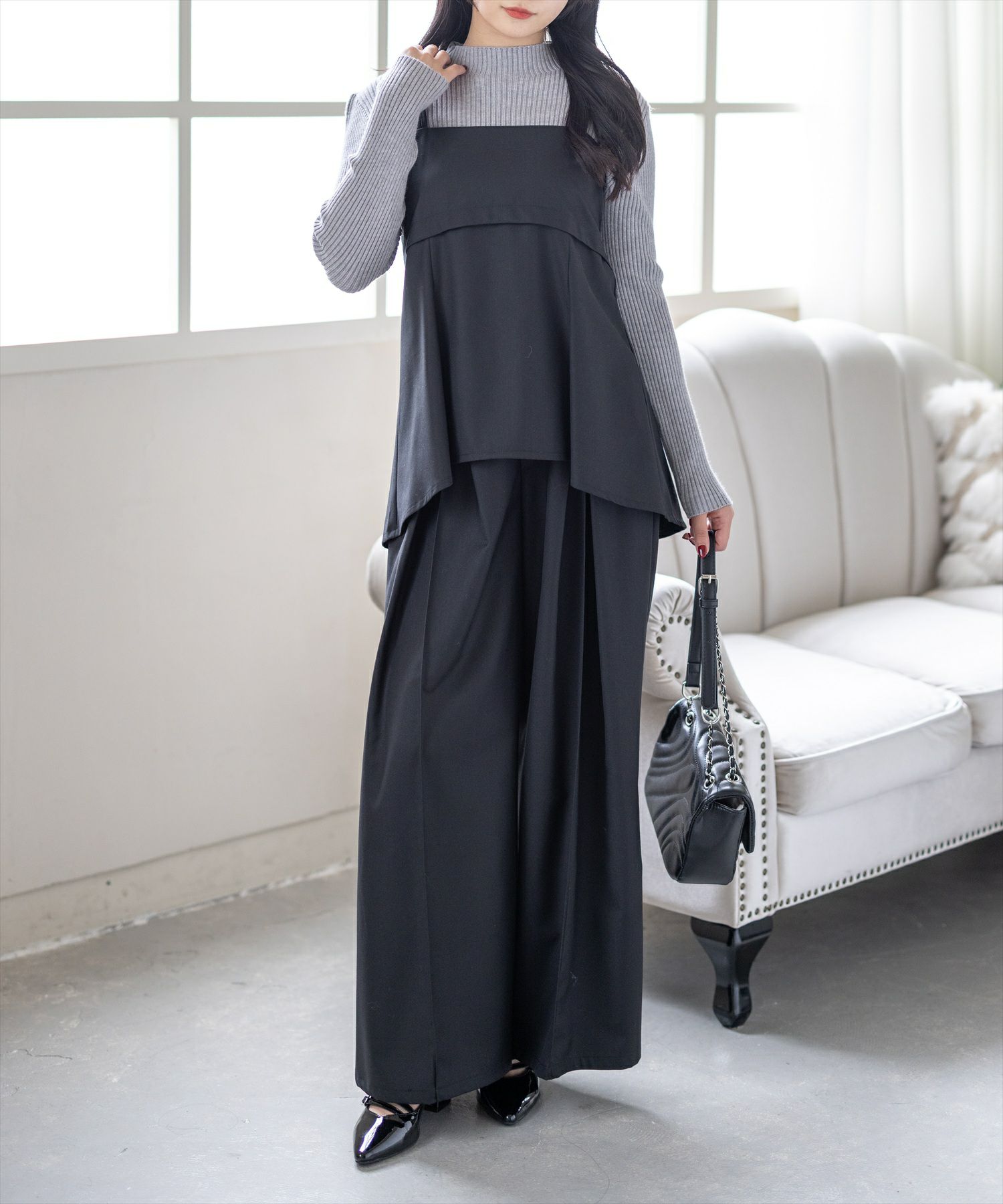 162cm/ブラック
