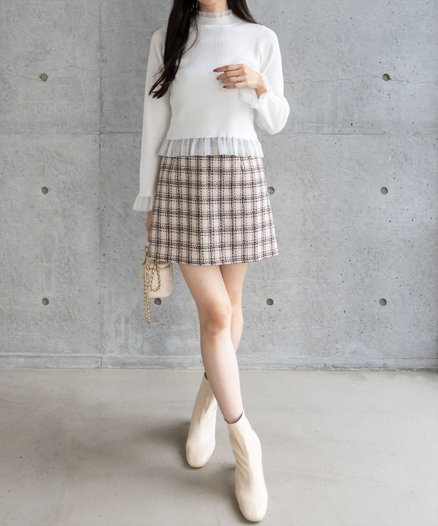 165㎝/アイボリー