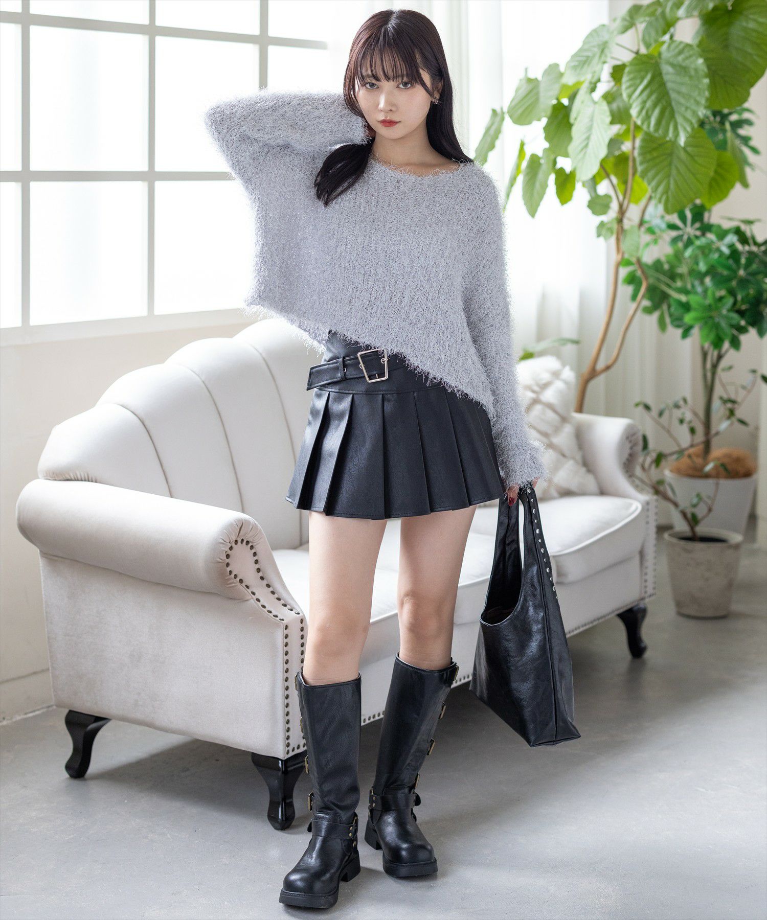 162㎝/ライトグレー