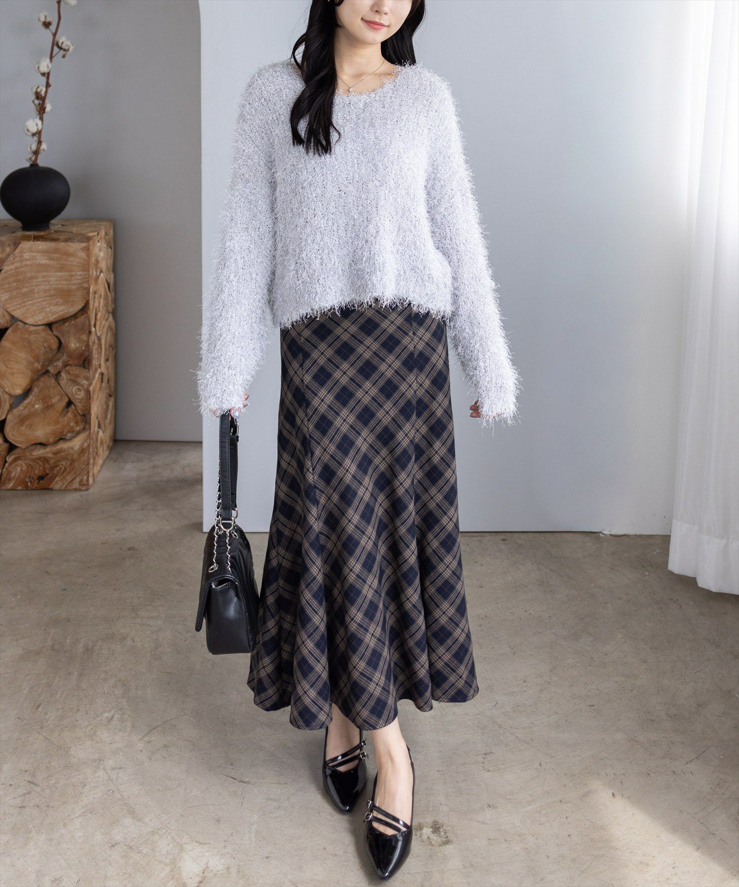 162㎝/ライトグレー