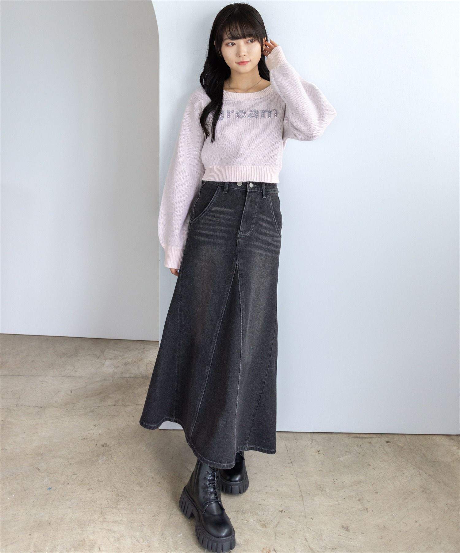 162cm/ピンク