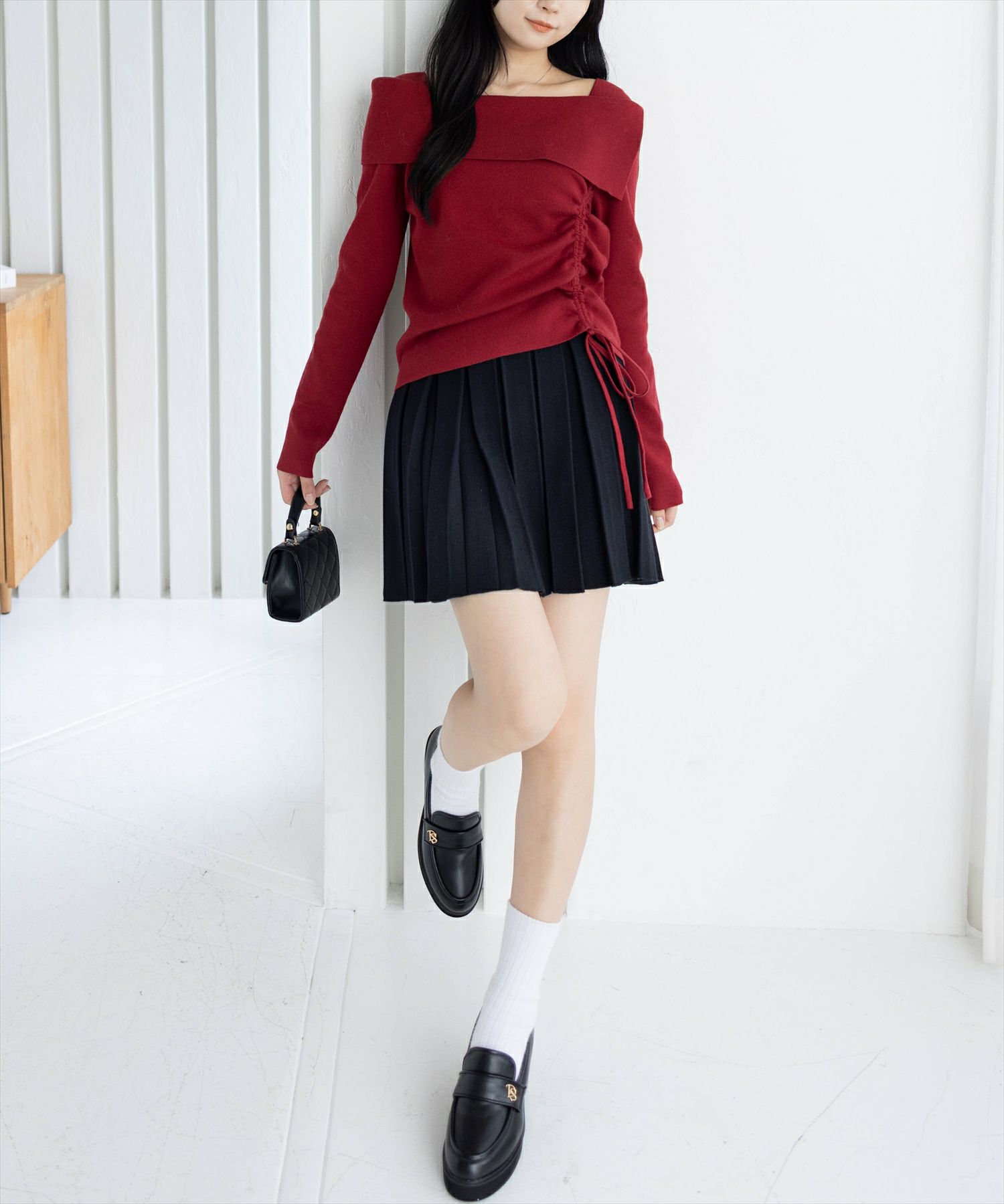 162cm/ボルドー