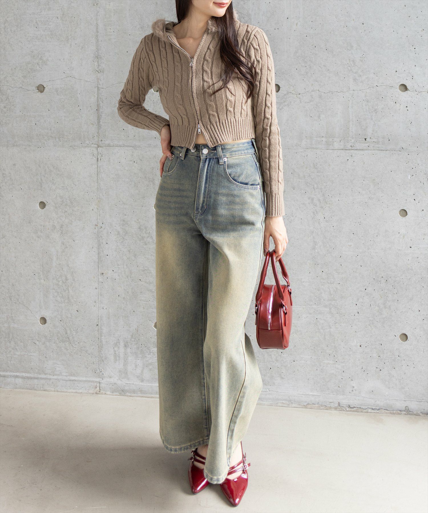 161cm/アイボリー