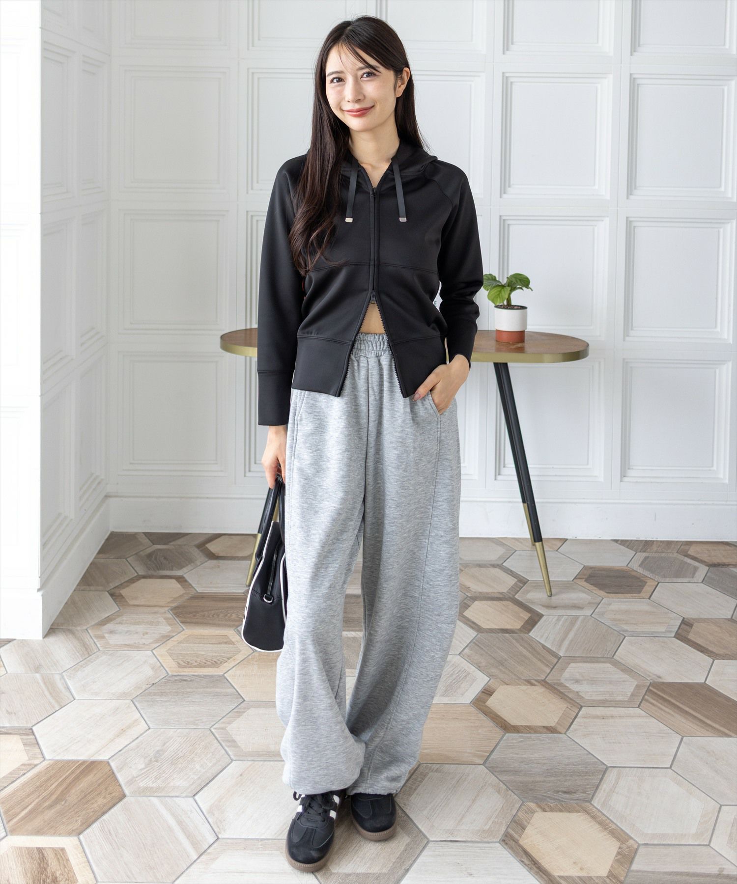 165cm/ブラック