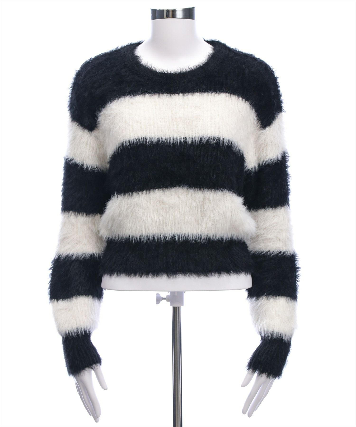 アイボリー×ブラック