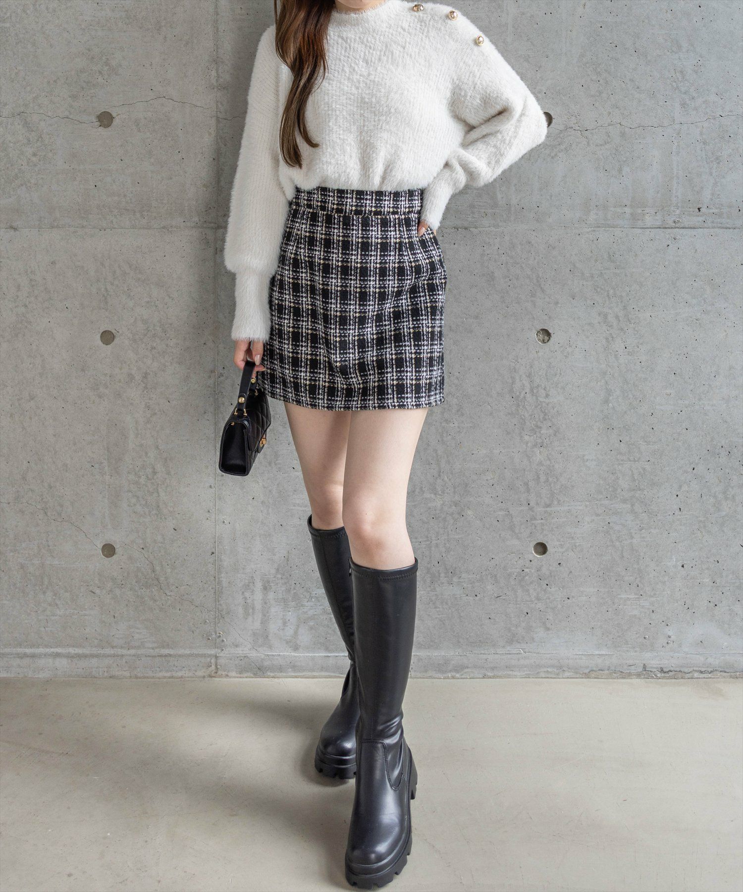 161cm/アイボリー
