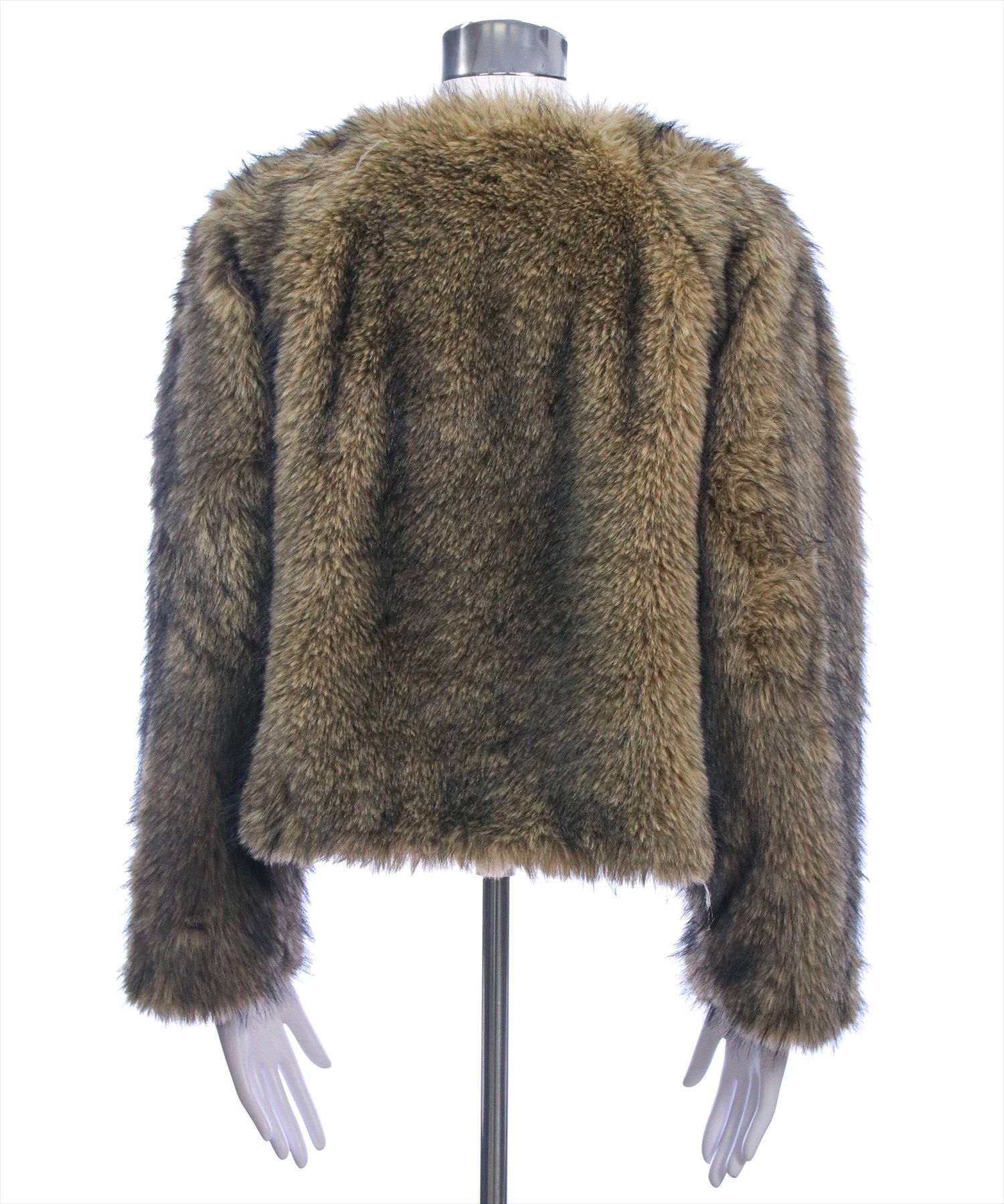 clear ミックスファージャケット[CL9064] | レディースファッション