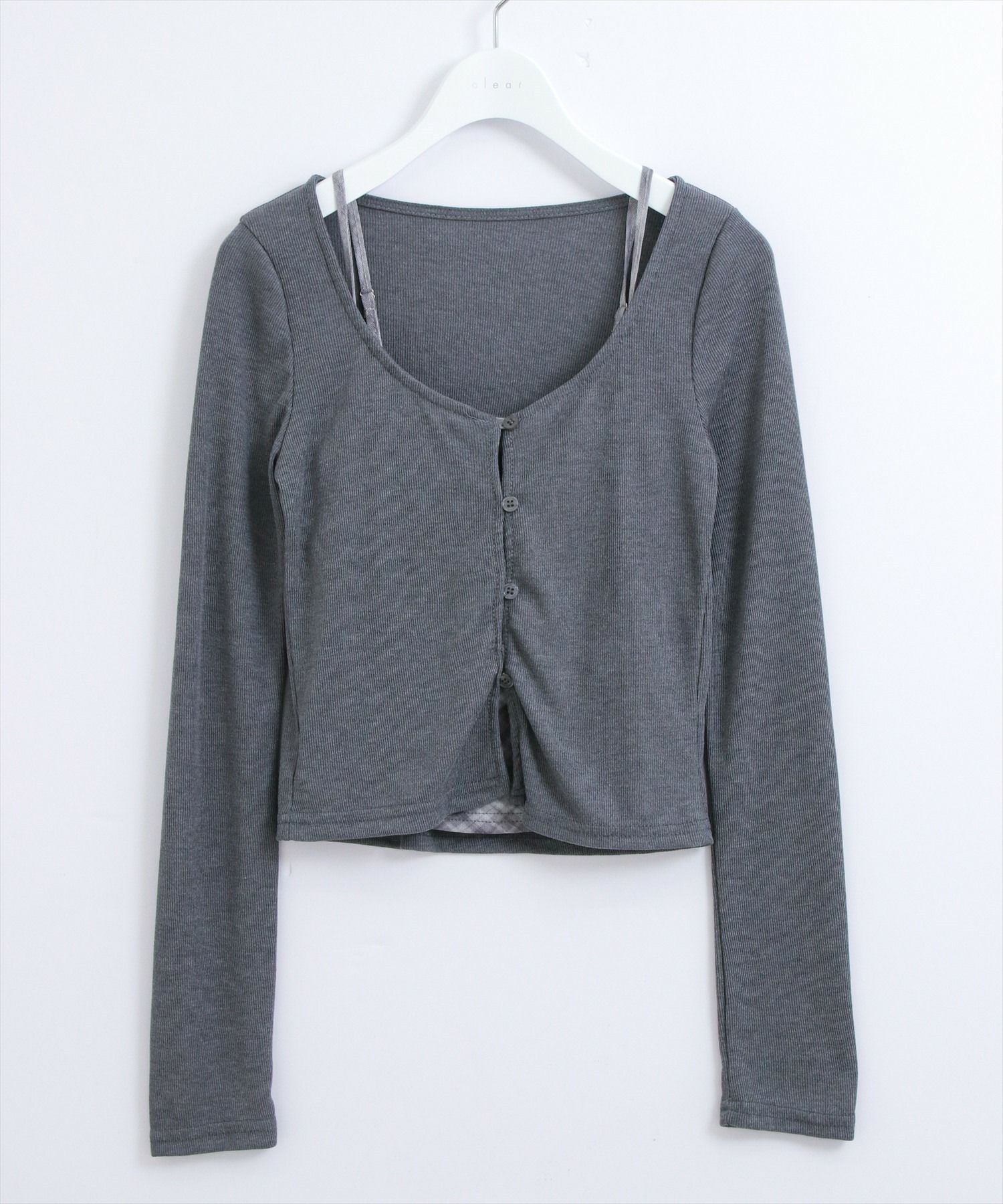 チャコールグレー	