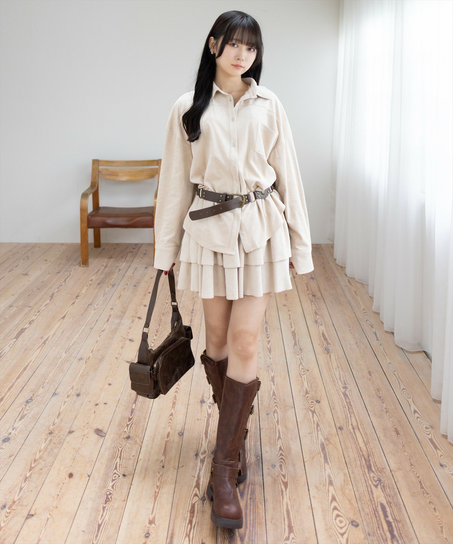 162cm/アイボリー